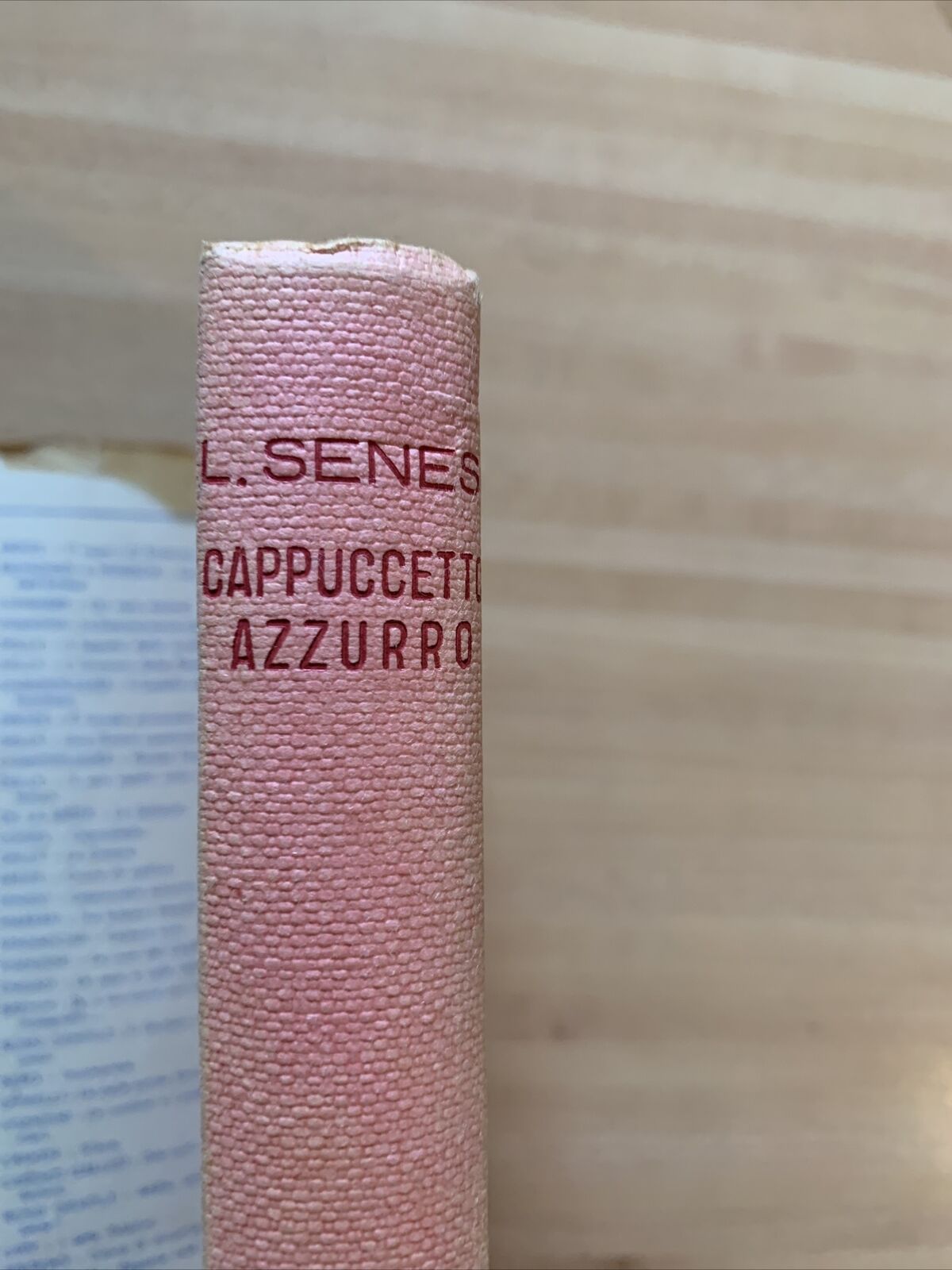 CAPPUCCETTO AZZURRO - SENESI, SALANI 1943 #