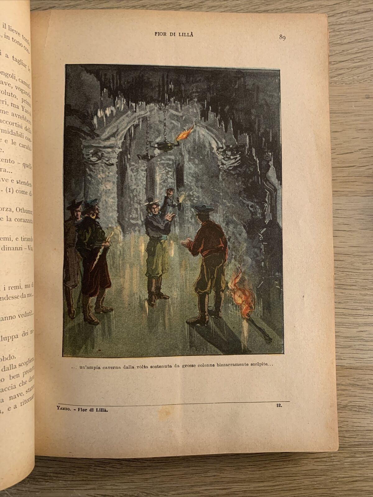 FIOR DI LILLA avventure. Disegni Yambo. G. Scotti editore 1905