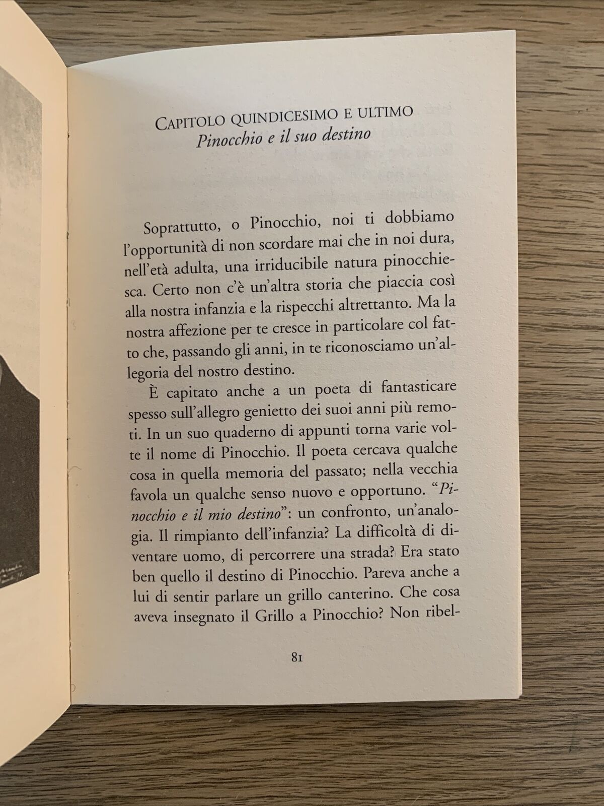 PINOCCHIO HA SETTANT'ANNI - Franco Antonicelli. Università degli studi di Pavia