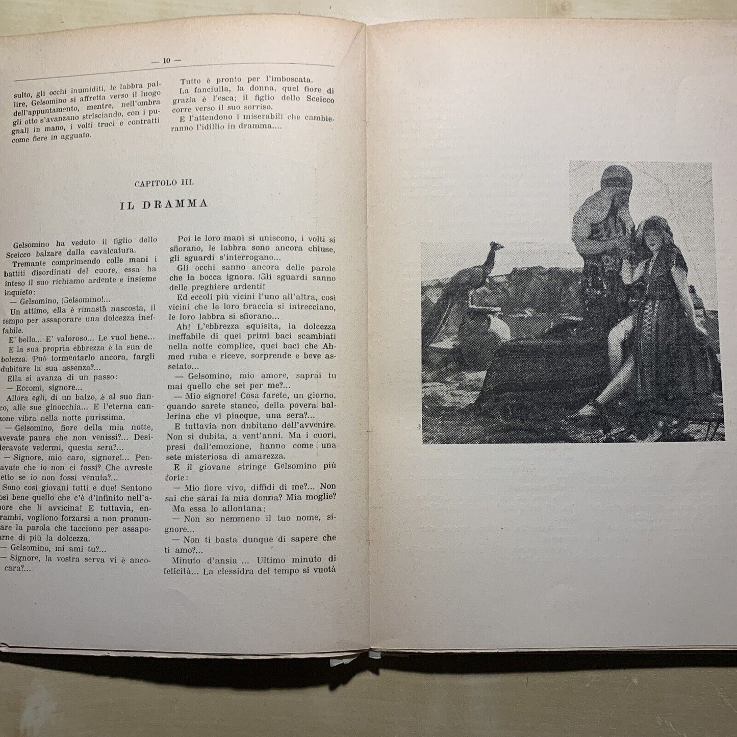 IL FIGLIO DELLO SCEICCO, Rodolfo Valentino - Vico Sinigallie 1927