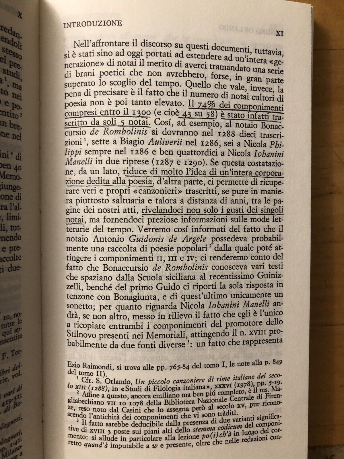 Rime dei memoriali bolognesi 1279-1300, Bologna. Sandro Orlando - Einaudi 1981
