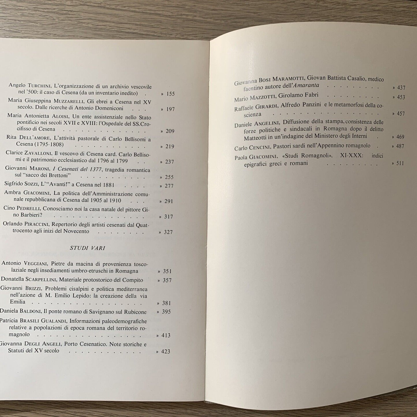 STUDI ROMAGNOLI XXX 1979, SOCIETÀ DI STUDI ROMAGNOLI, Fotocromo Emiliana #