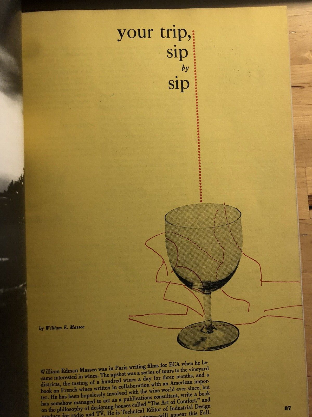 INTERIORS MAGAZINE april 1955 Olga Gueft - Interiors, design, architecture