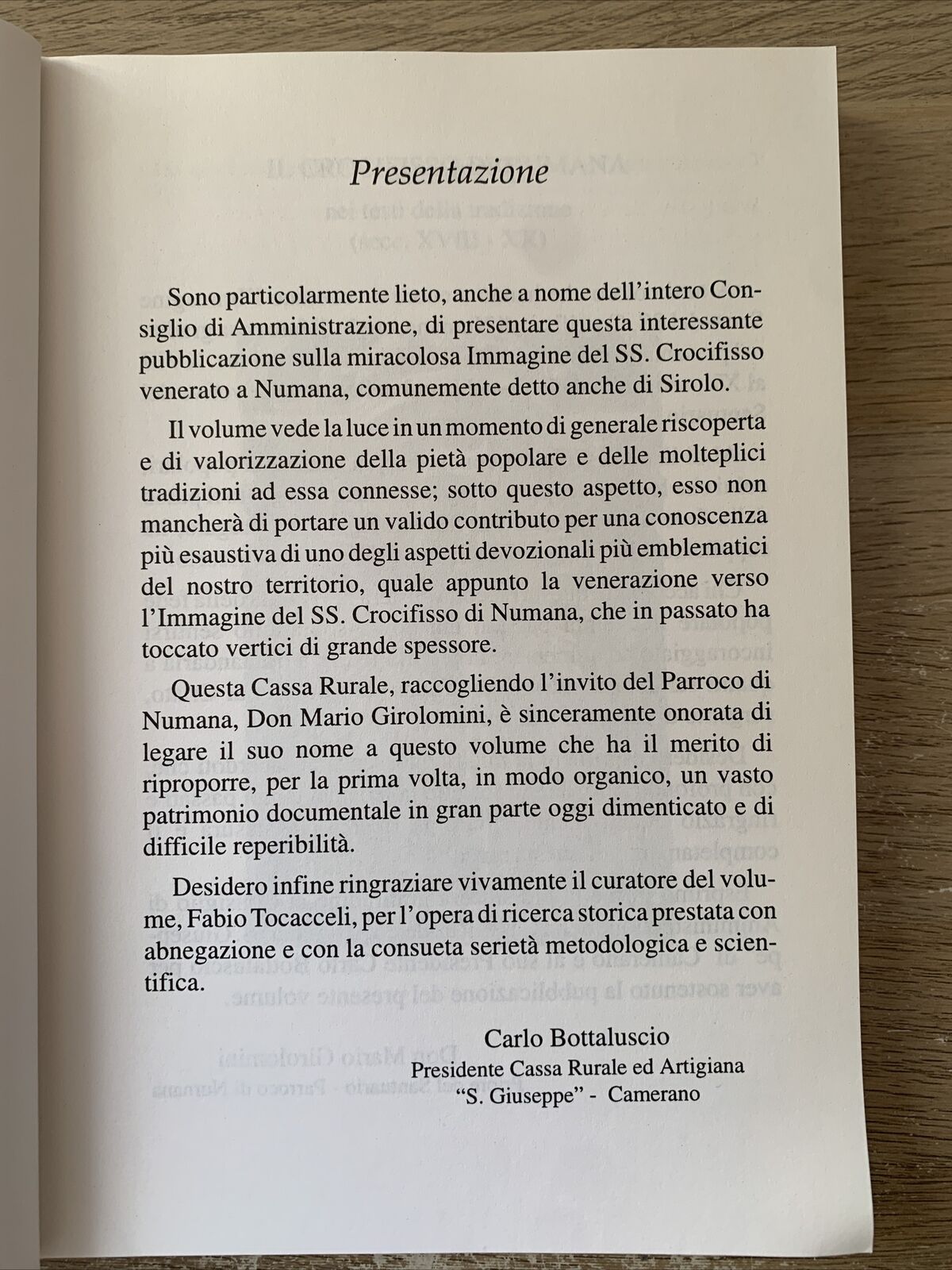 Il Crocifisso di Numana - Fabio Toccaceli. Parrocchia di Cristo Re Numana 1994