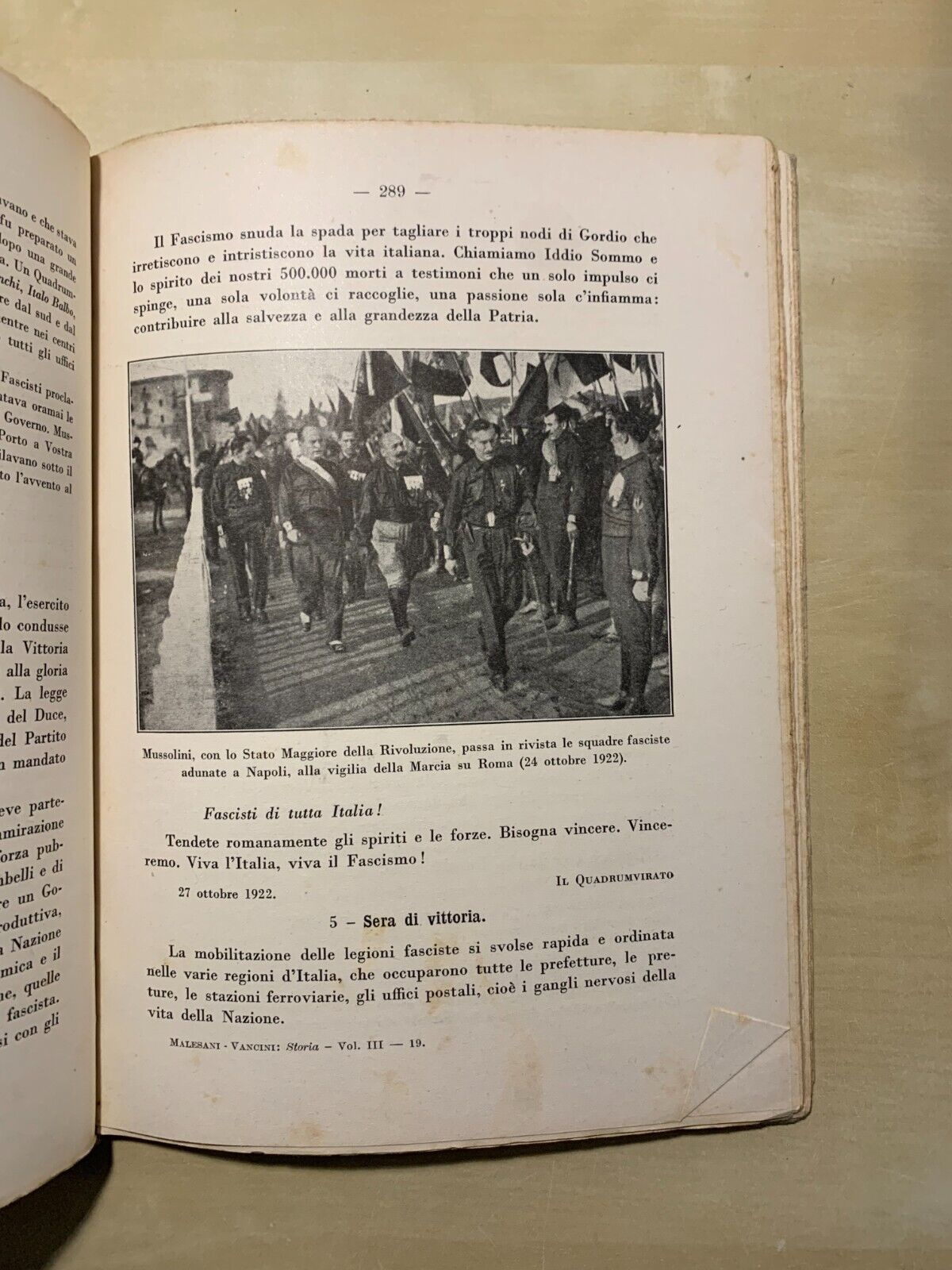 LETTURE STORICHE PER LA SCUOLA MEDIA - EMILIO MALESANI, ORESTE VACINI #