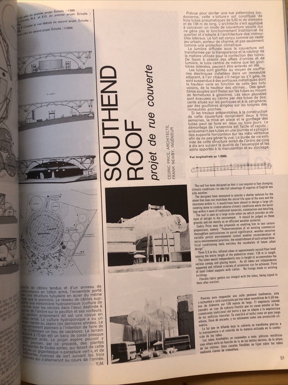 Techniques & Architecture - Architectures textiles, structures gonflabes 1975