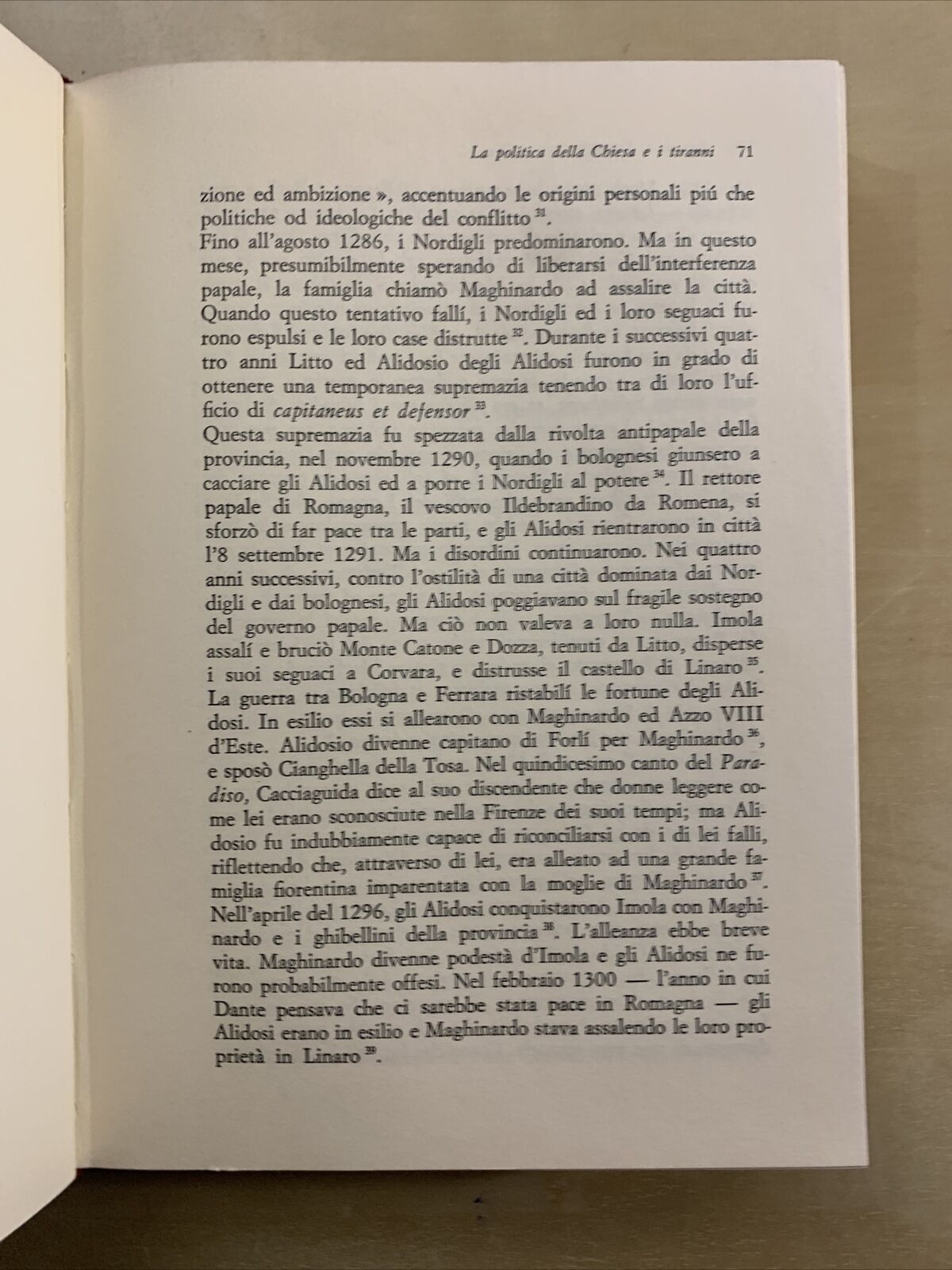 SIGNORIE DI ROMAGNA - JOHN LARNER. IL MULINO 1972 #