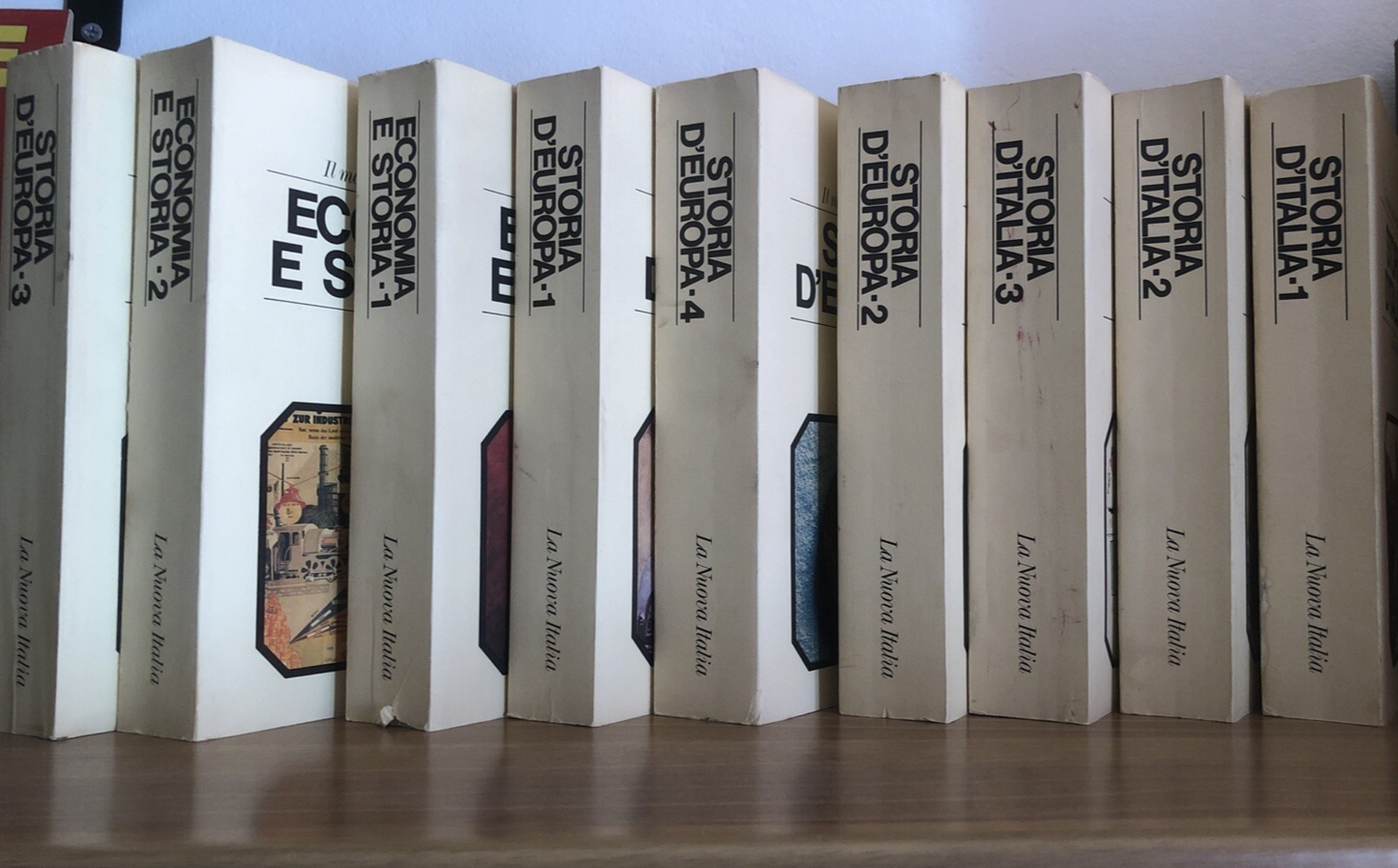 Storia d'Italia - Storia d'Europa - Economia e storia. Il mondo contemporaneo