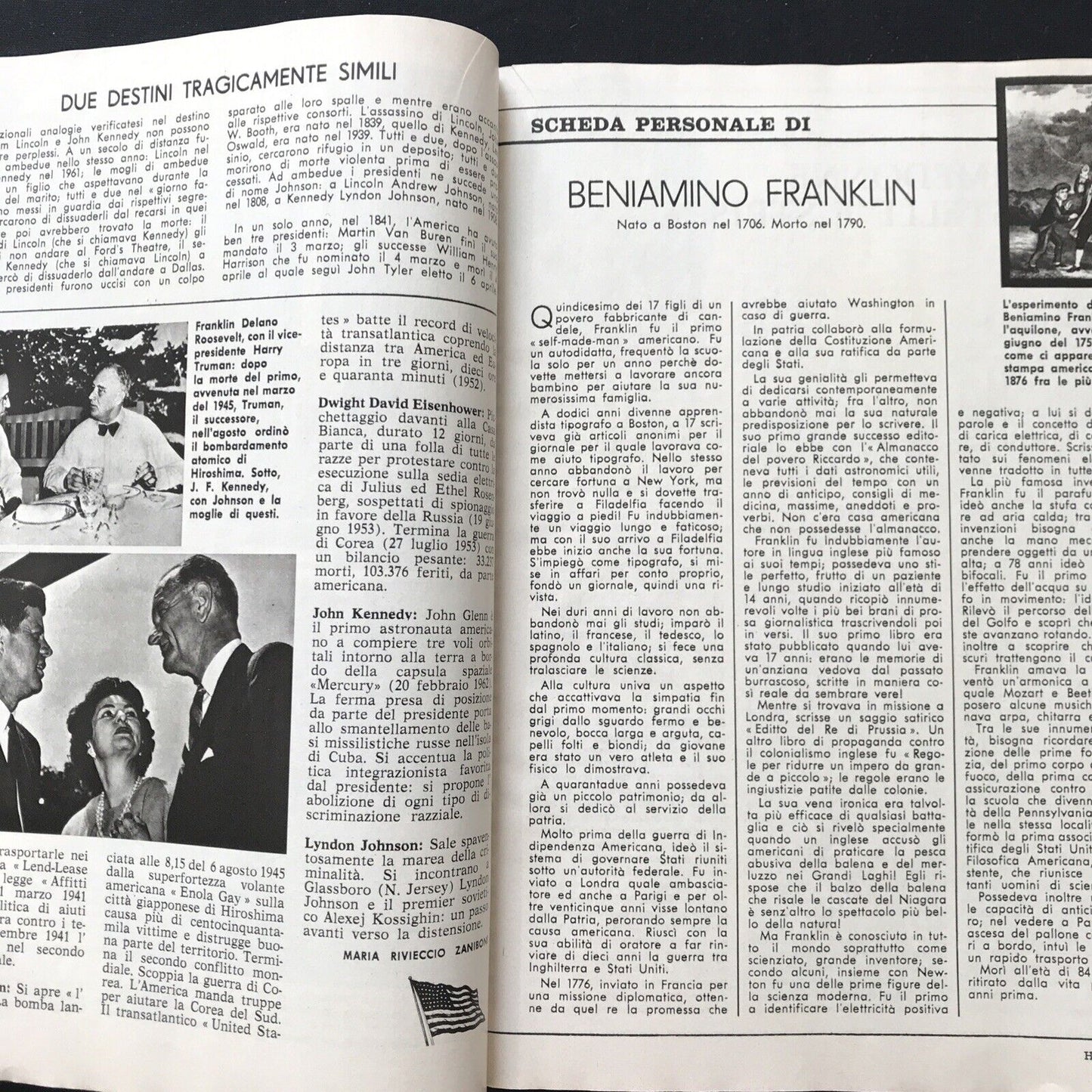 Historia n.221 maggio 1976 - l'aquila della libertà o un rapace sul mondo?