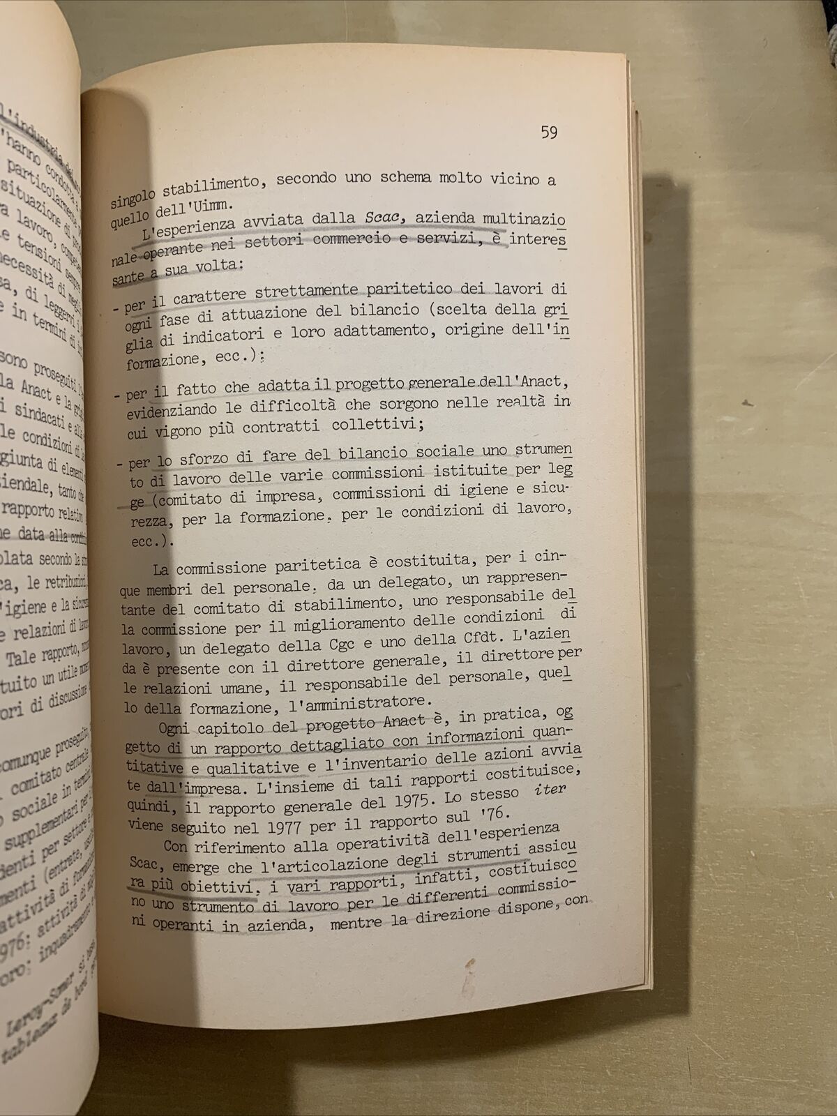IL BILANCIO SOCIALE DELL'IMPRESA - DE SANTIS, VENTRELLA. Franco Angeli 1980