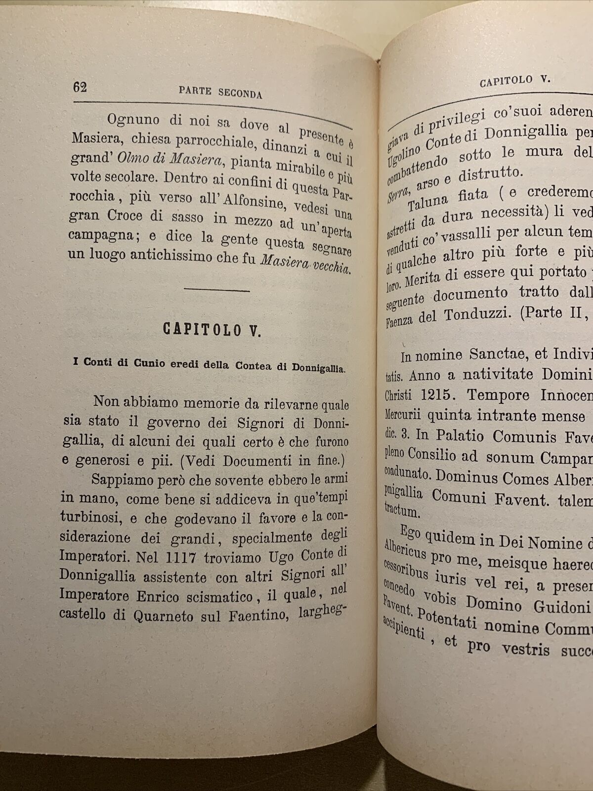 STORIA DI FUSIGNANO - Giuseppe Fignagnani. Atesa editrice 1977