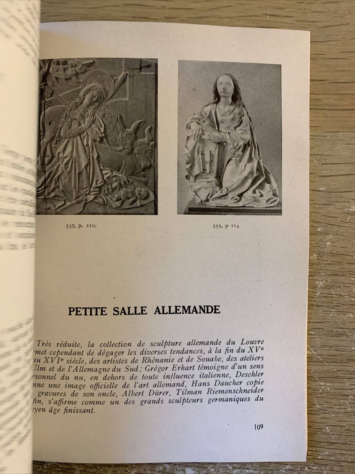 Les scultpures Moyen Age Renaissance Temps Modernes au Musée du Louvre 1957