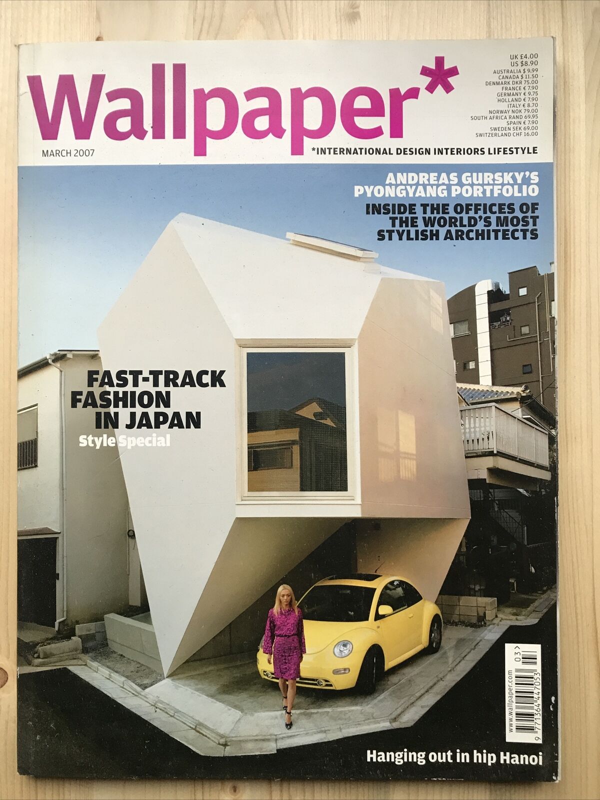 Wallpaper* magazine issue 97 March 2007 International Design interiors #