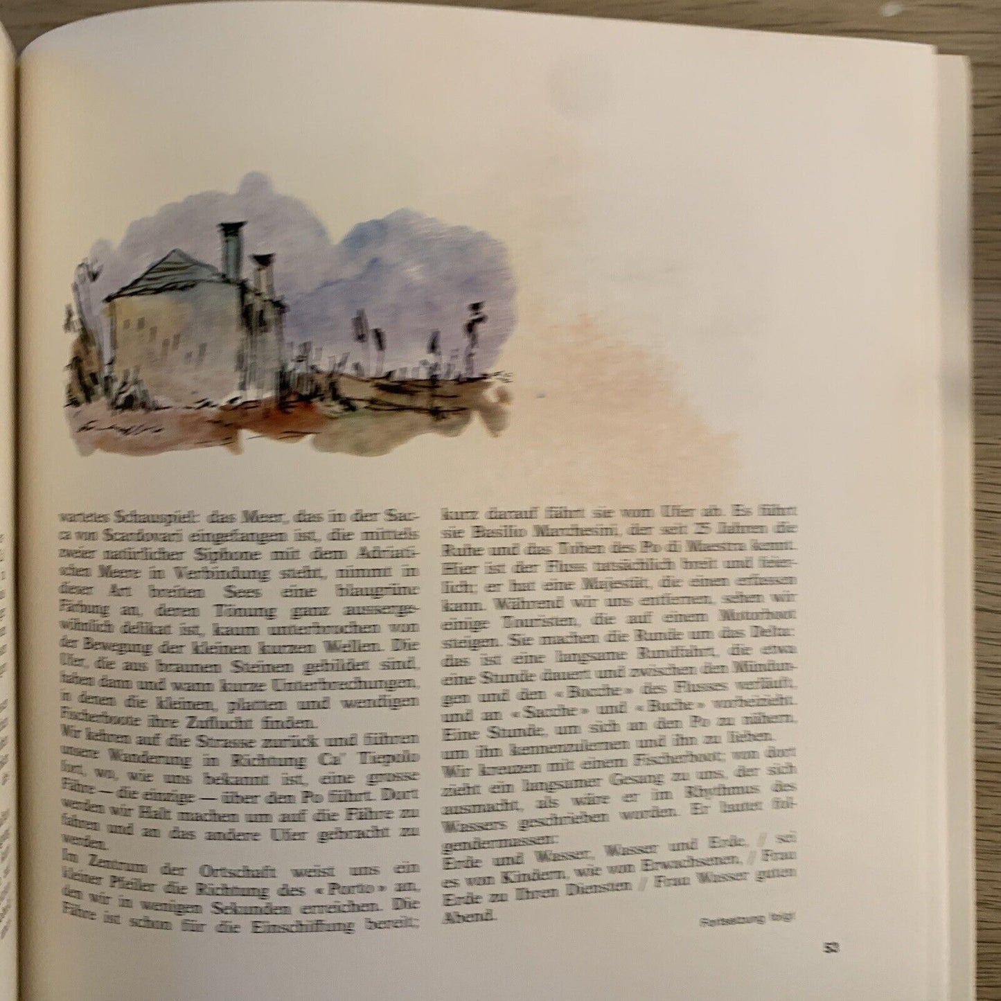 LIDO DI SPINA ITINERARI ROMANTICI. I VADEMECUM. EDIZIONE IN TEDESCO 1966
