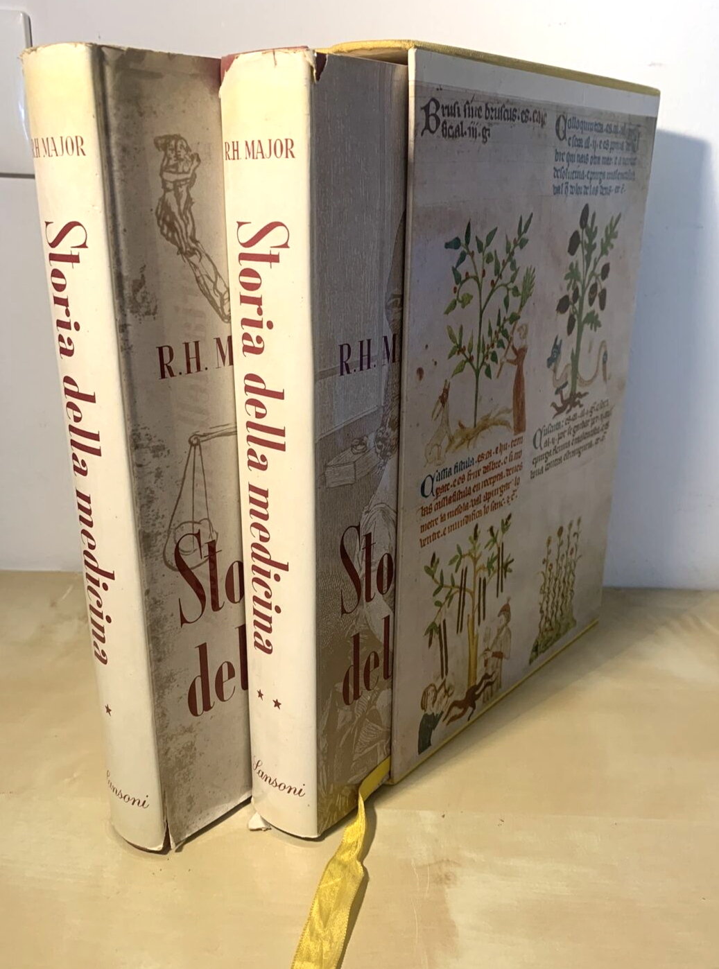 STORIA DELLA MEDICINA - SANSONI, R.H. MAJOR 1959 #