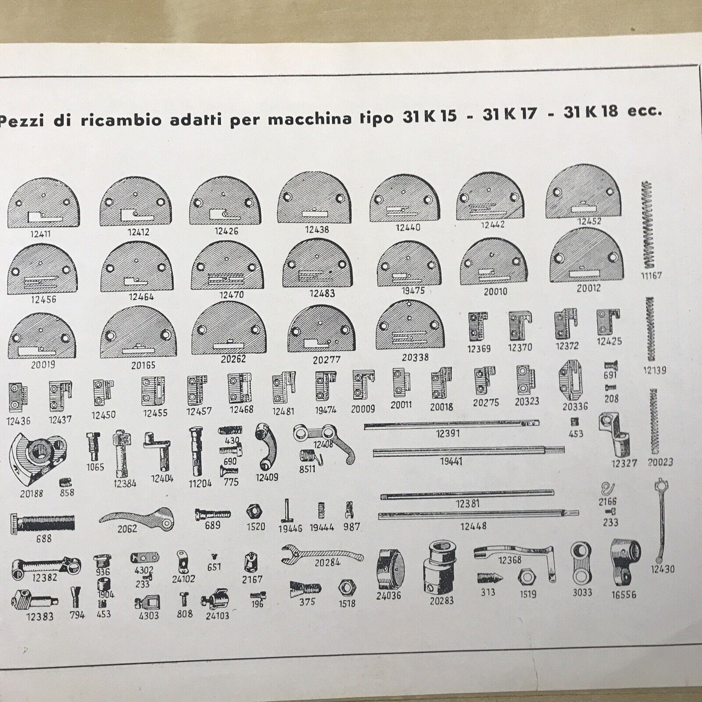 CATALOGO macchine da cucire - maglieria, DEFENDI catalogo n. 86
