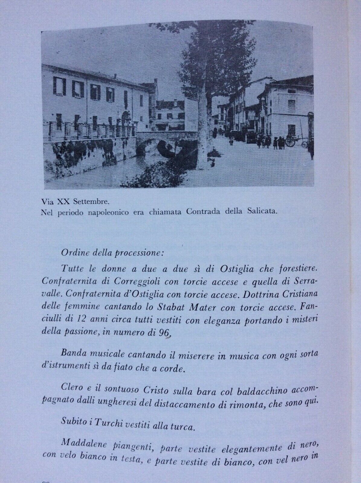 OSTIGLIA NAPOLEONICA.    DINO MAGRI.   STRANIERI EDITORE.  1982.  AUTOGRAFATO