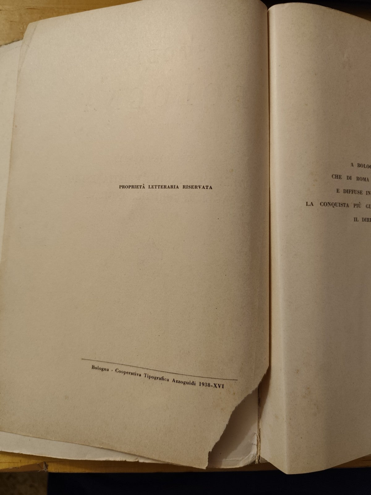 Storia di Bologna volume secondo Albano Sorbelli, 1938 dalla origini del cristi