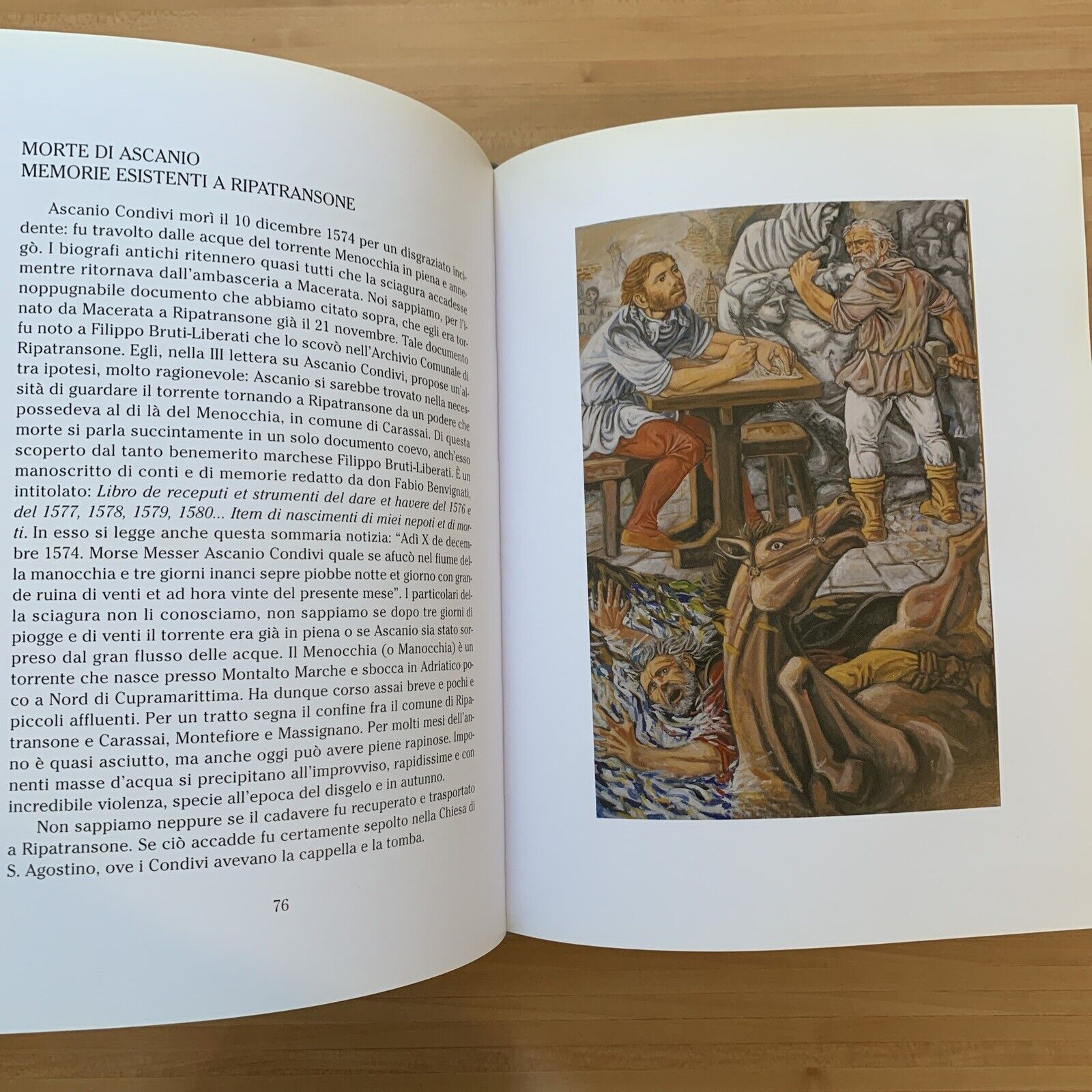 ASCANIO CONDIVI E MICHELANGELO. Giorgio Settimo 2004 #