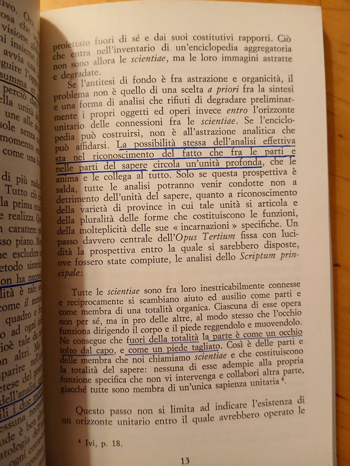 Introduzione a Ruggero Bacone - Laterza editore prima ediz. '85  sottolin. 10 pp