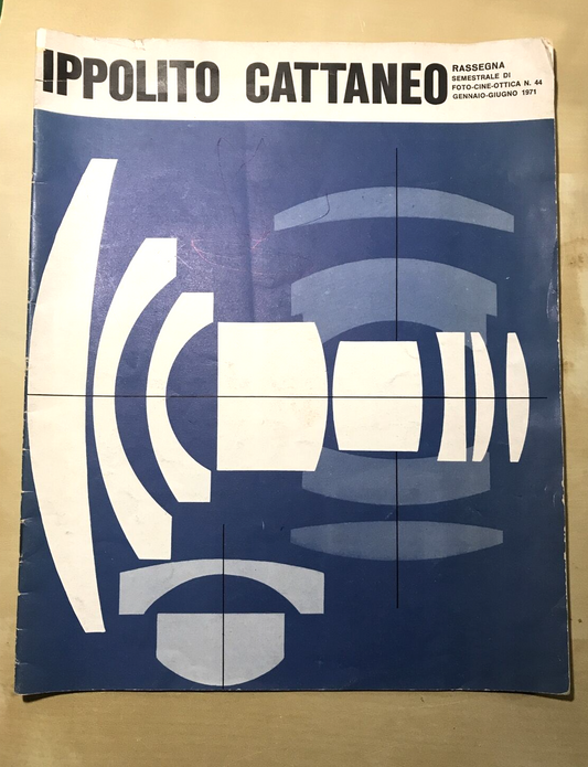 IPPOLITO CATTANEO FOTOGRAFIA - catalogo 1971, rassegna semestrale n. 44