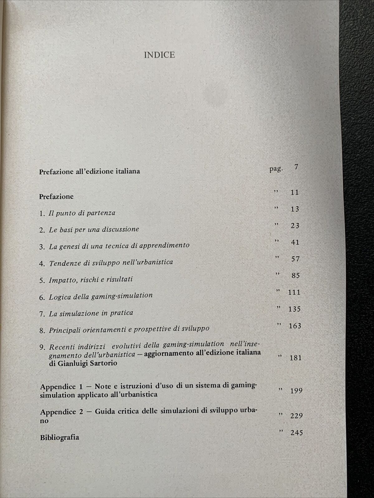 I giochi di simulazione nell'organizzazione del territorio - John L. Taylor 1976