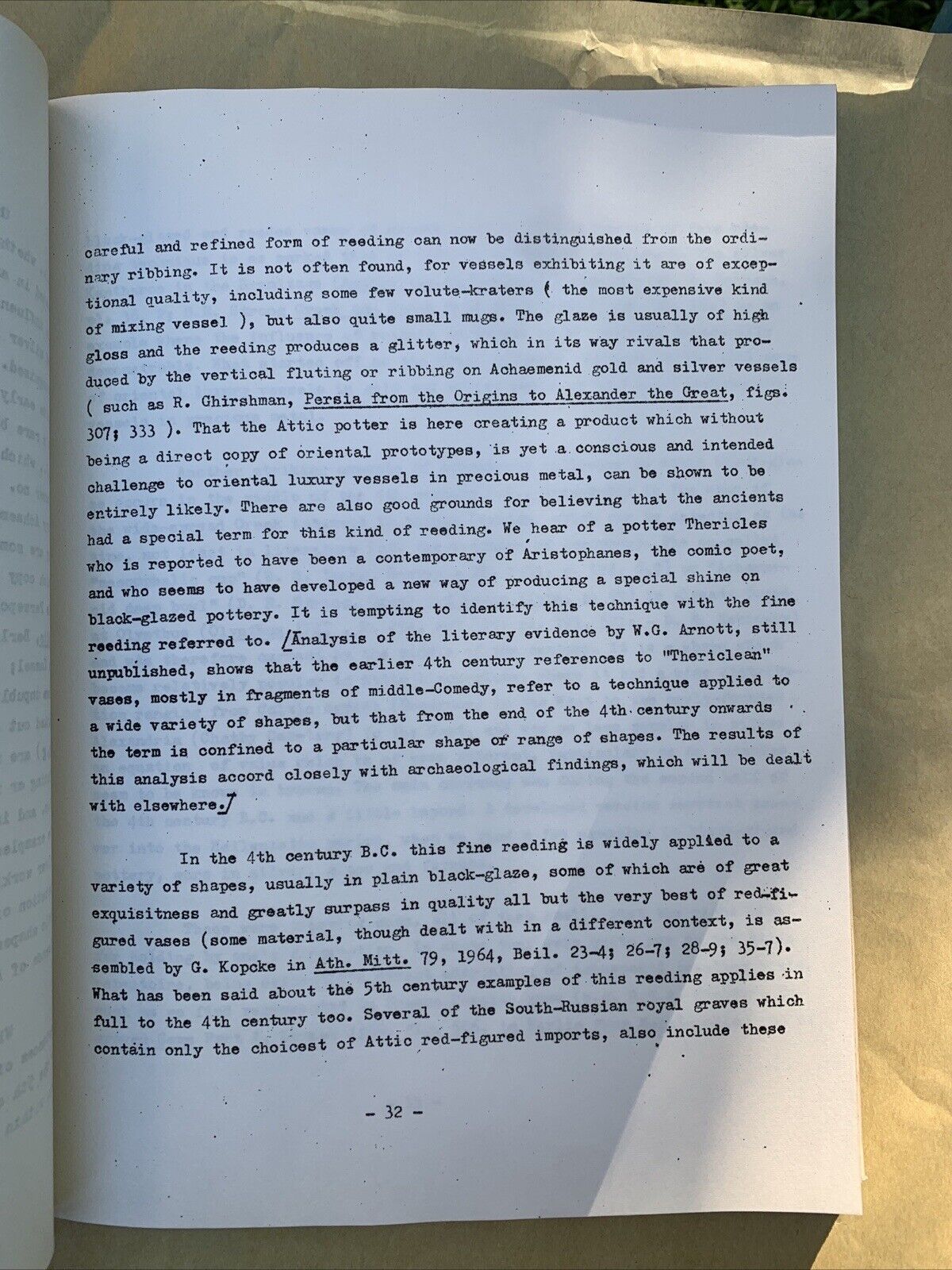 IXe CONGRES INTERNATIONAL D'ARCHEOLOGIE CLASSIQUE, 11 - 20 octobre 1969 Rapports