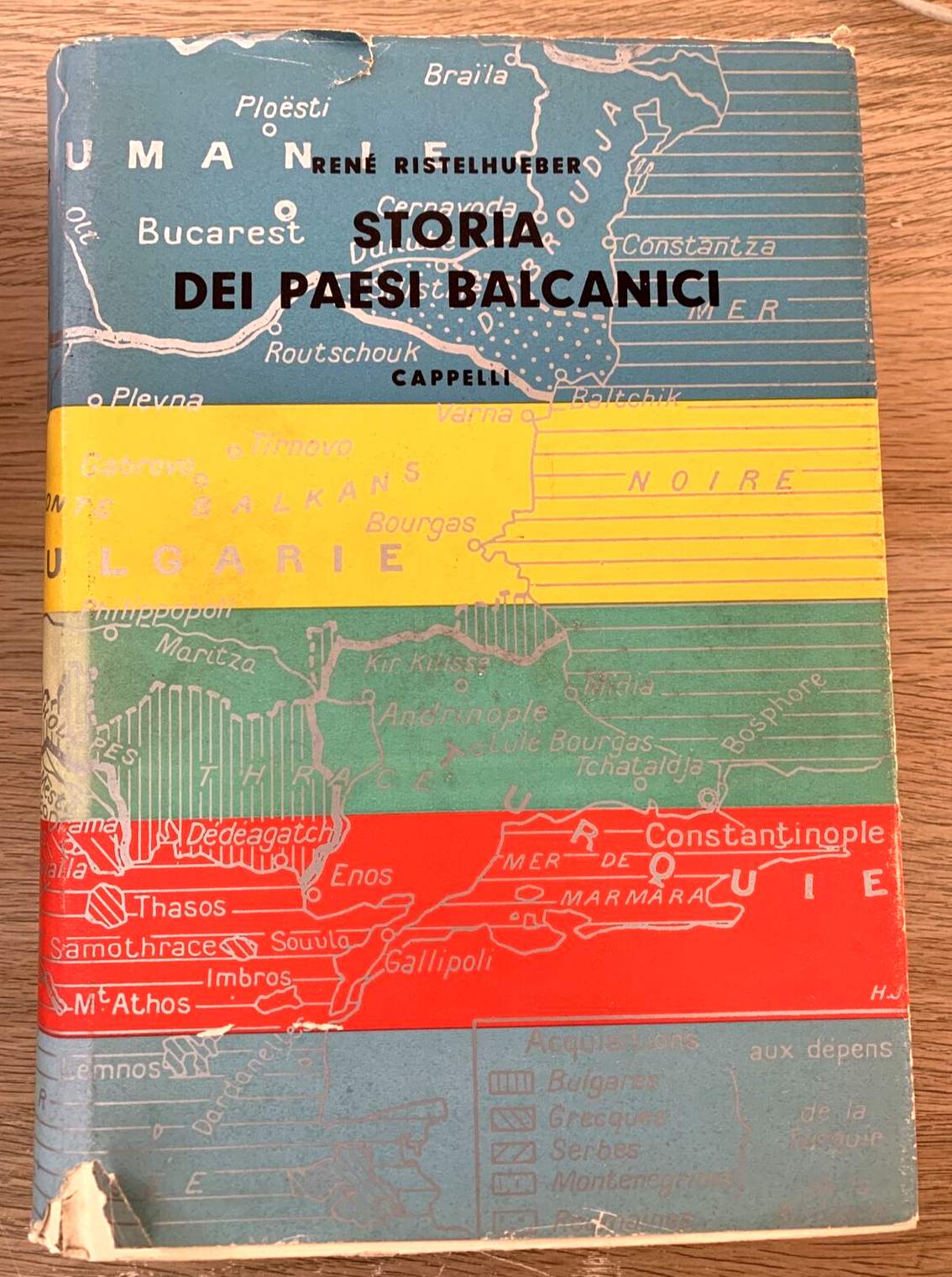 STORIA DEI PAESI BALCANICI - René Ristelhueber. Cappelli editore 1959