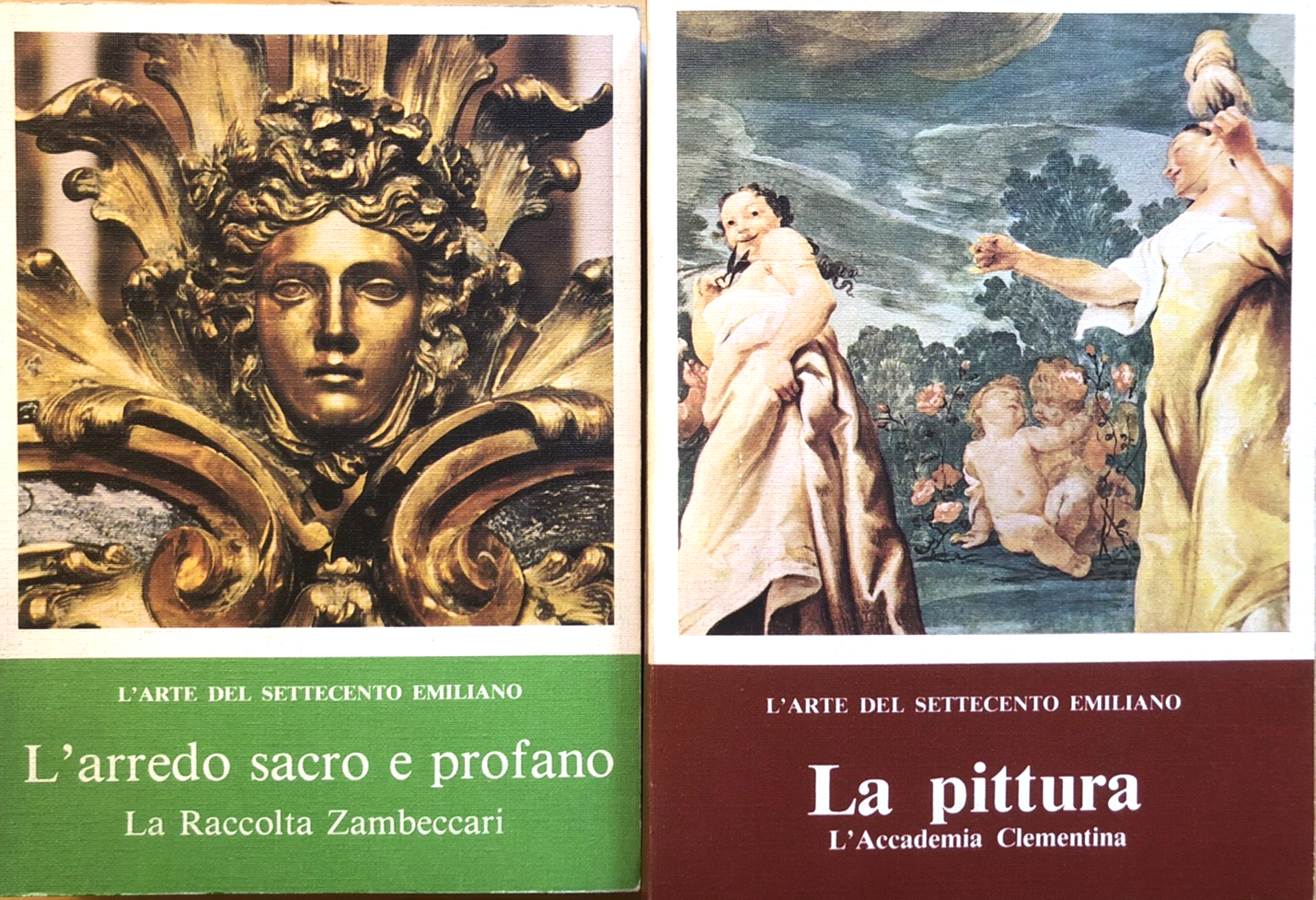 L'arte del settecento Emiliano, La pittura - L'arredo sacro e profano, Alfa ed.