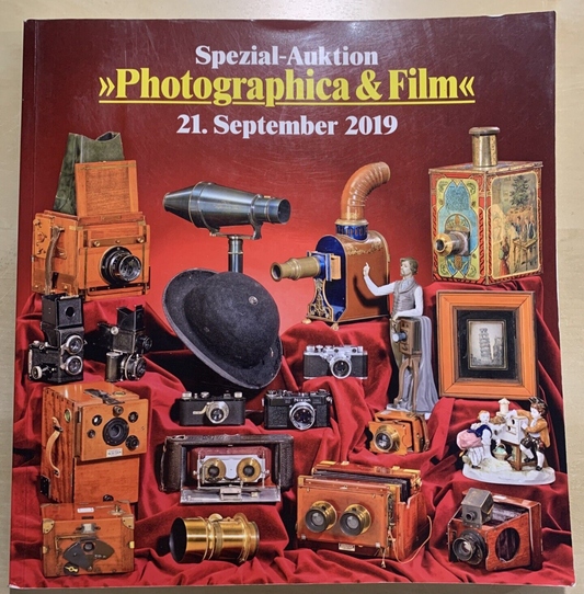 PHOTOGRAPHICA & FILM, 21 september 2019. Spezial Auktion #