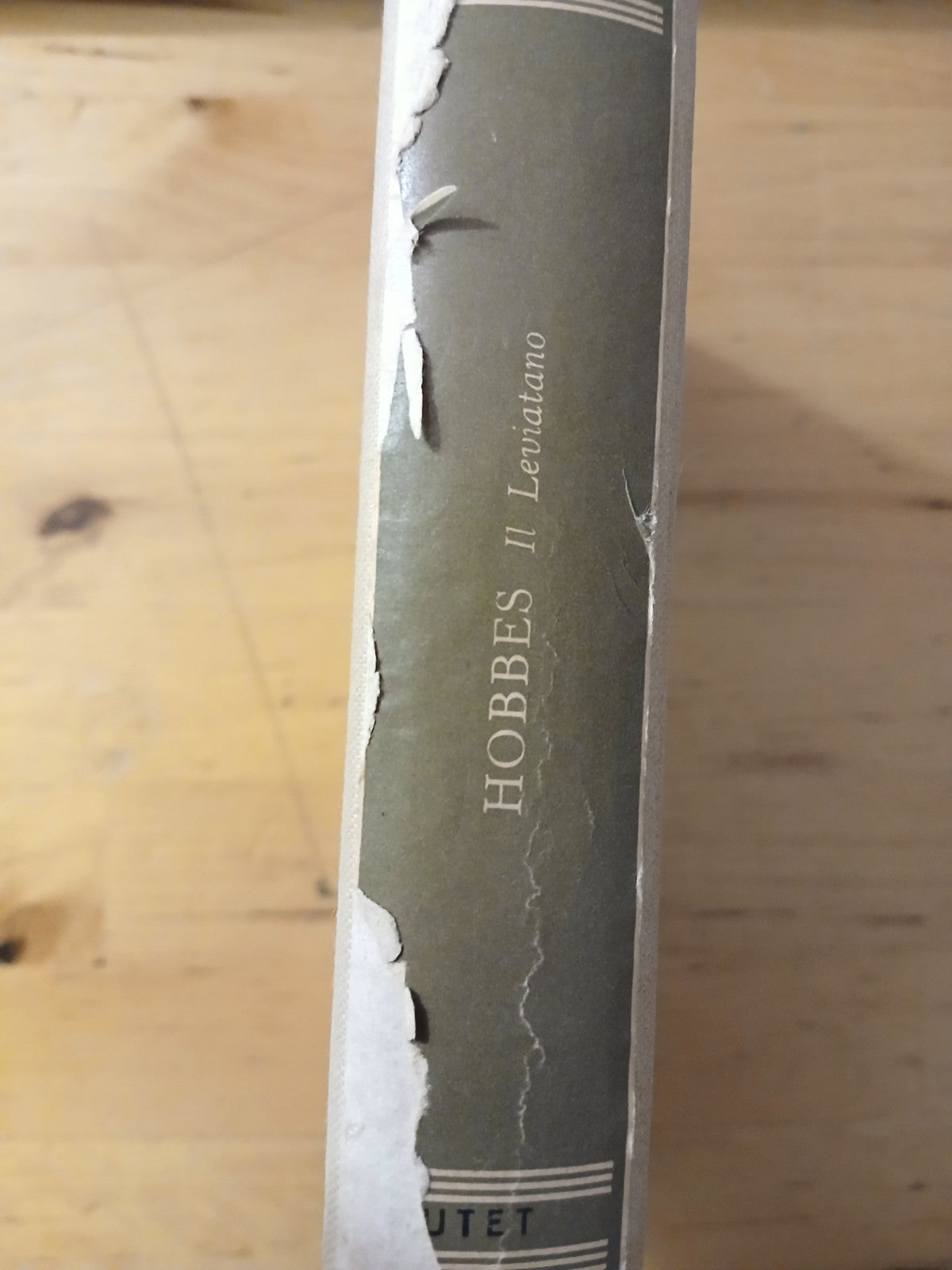 Il Leviatano, Hobbes - Unione Tipografico ed. Torinese Vol. 2  R. Giammanco 1965