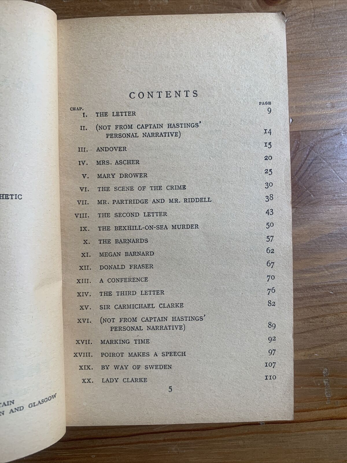 THE ABC MURDERS - AGATHA CHRISTIE, The Crime Club #