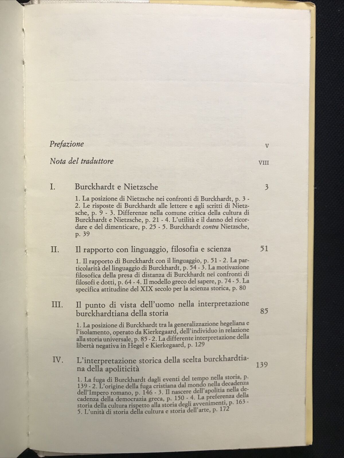 JACOB BURCKHARDT, Karl Löwith, Editori Laterza 1991