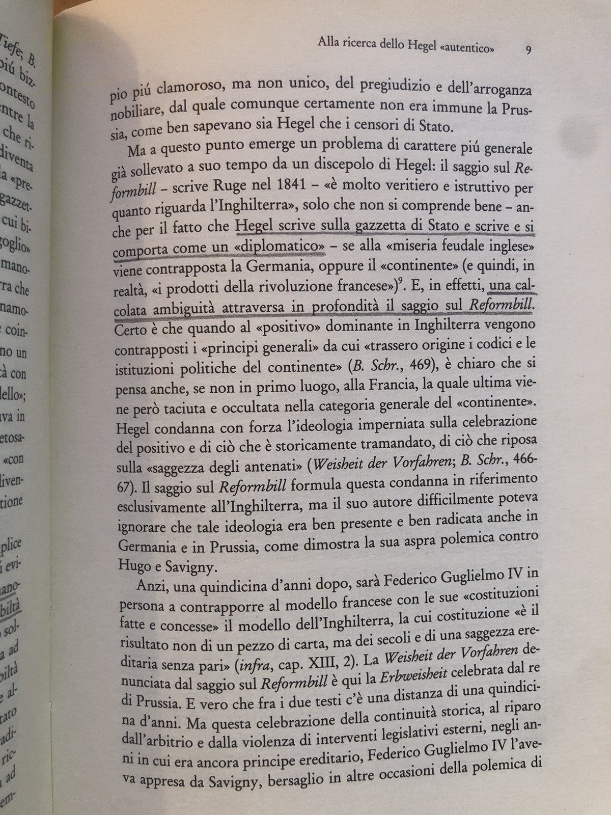 Hegel e la libertà dei moderni, Domenico Losurdo. Editori Riuniti 1992