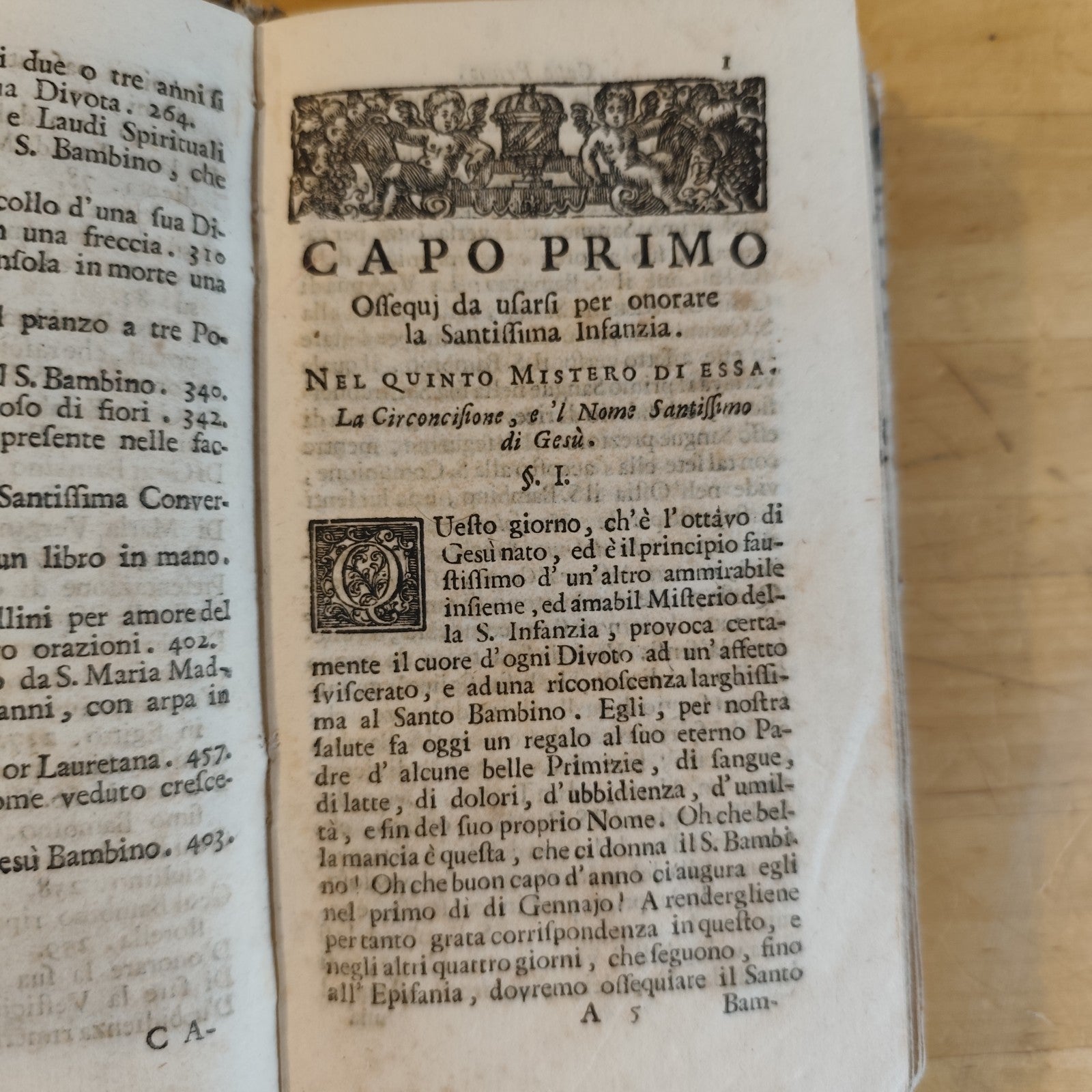 La santa infanzia del figluolo di Dio - parte terza tomo terzo - Patrignani 1757