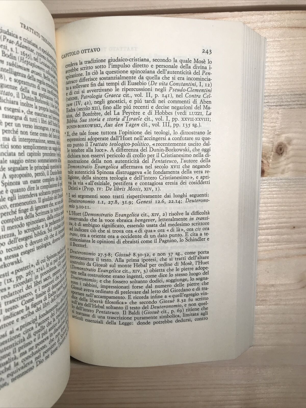 TRATTATO TEOLOGICO-POLITICO. Baruch Spinoza. Piccola biblioteca Einaudi 2010 #