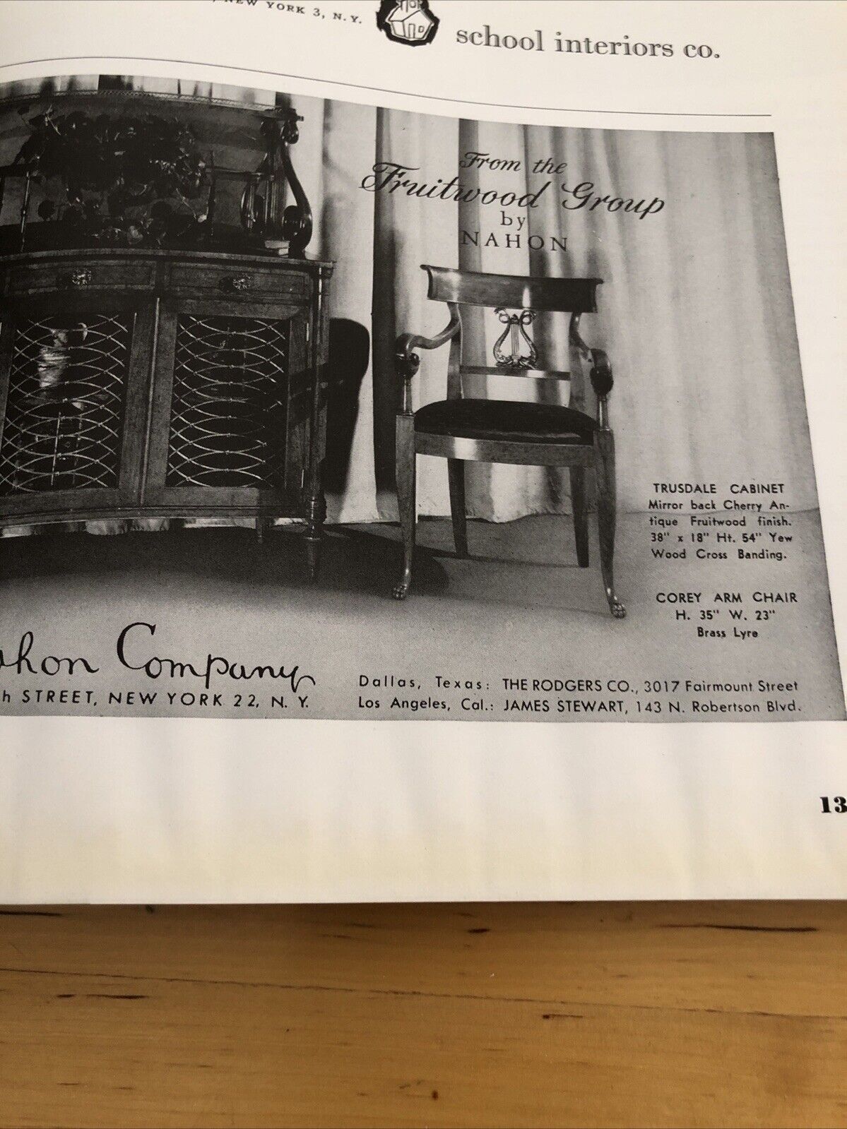INTERIORS MAGAZINE DECEMBER 1952. Interiors, design, architecture. Olga Gueft