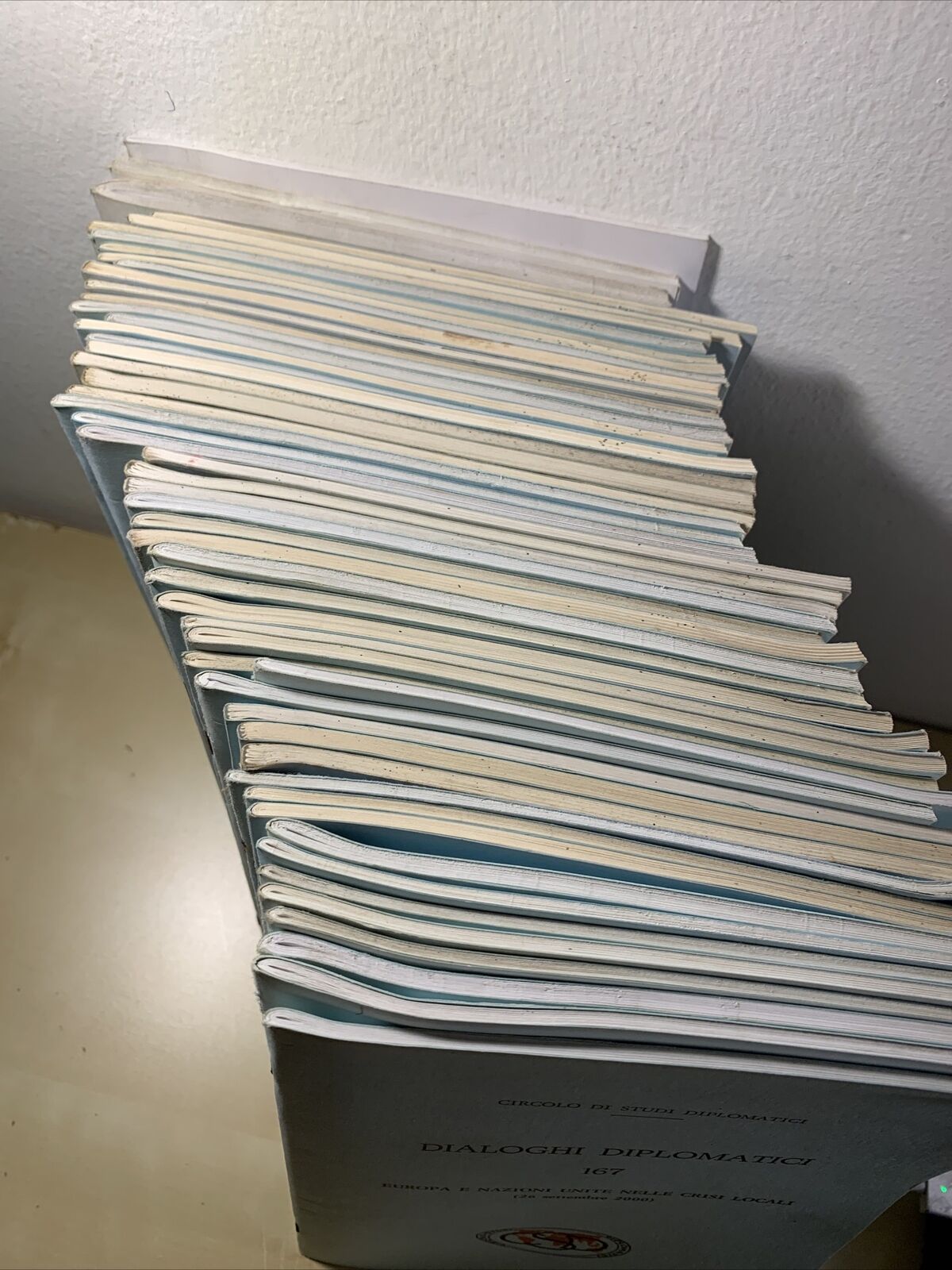 DIALOGHI DIPLOMATICI - circolo di studi diplomatici  - 52 volumi #