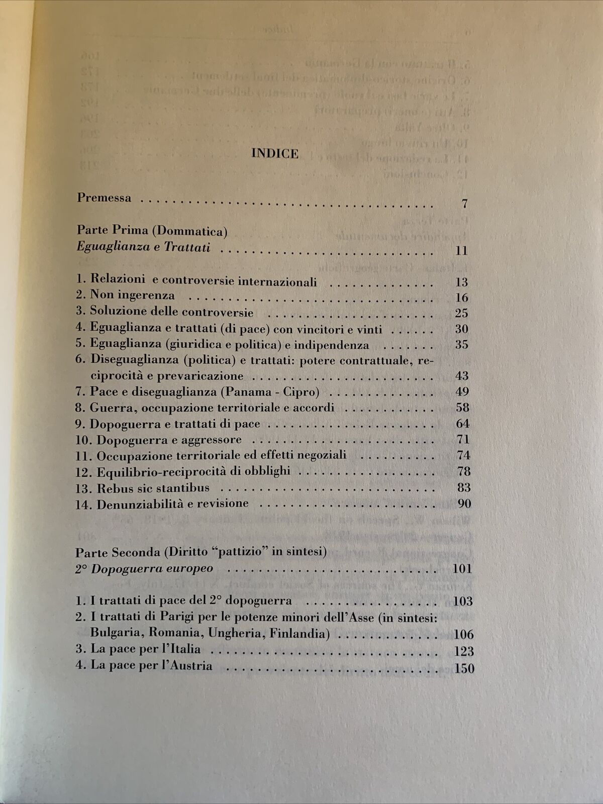 Trattati ineguali di pace del 2° dopoguerra europeo di Ermanno Cabiaia