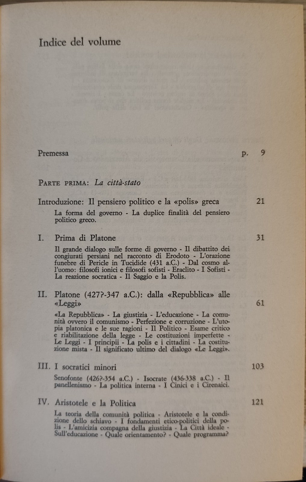 Storia Del Pensiero Politico - Chevallier 1 Dalla Cittá Stato All'apogeo Dello