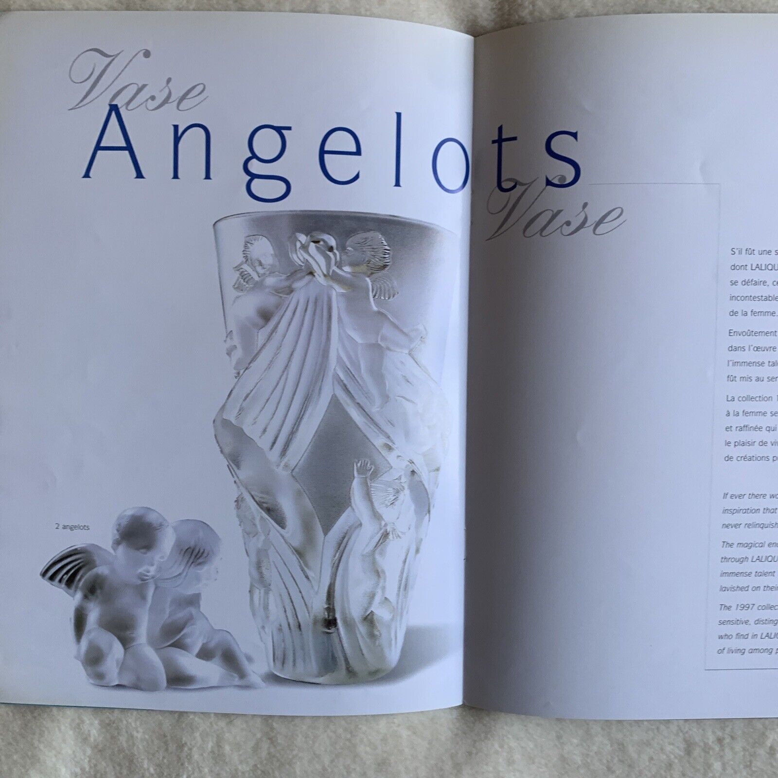 LALIQUE CATALOGUE CATALOG 1997 - L'univers lalique 1997 #