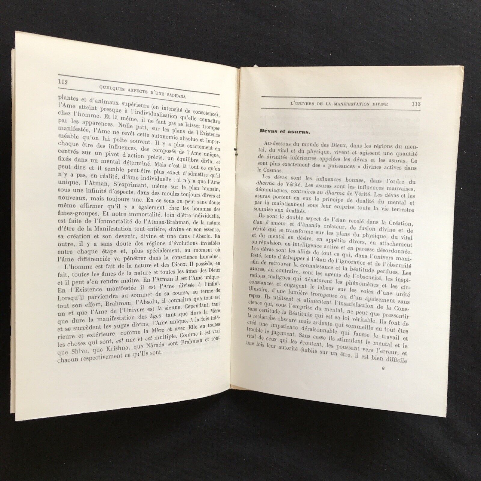 QUELQUES ASPECTS D'UNE SADHANA, Jean Herbert, Albin Michel Èd. spiritualités com
