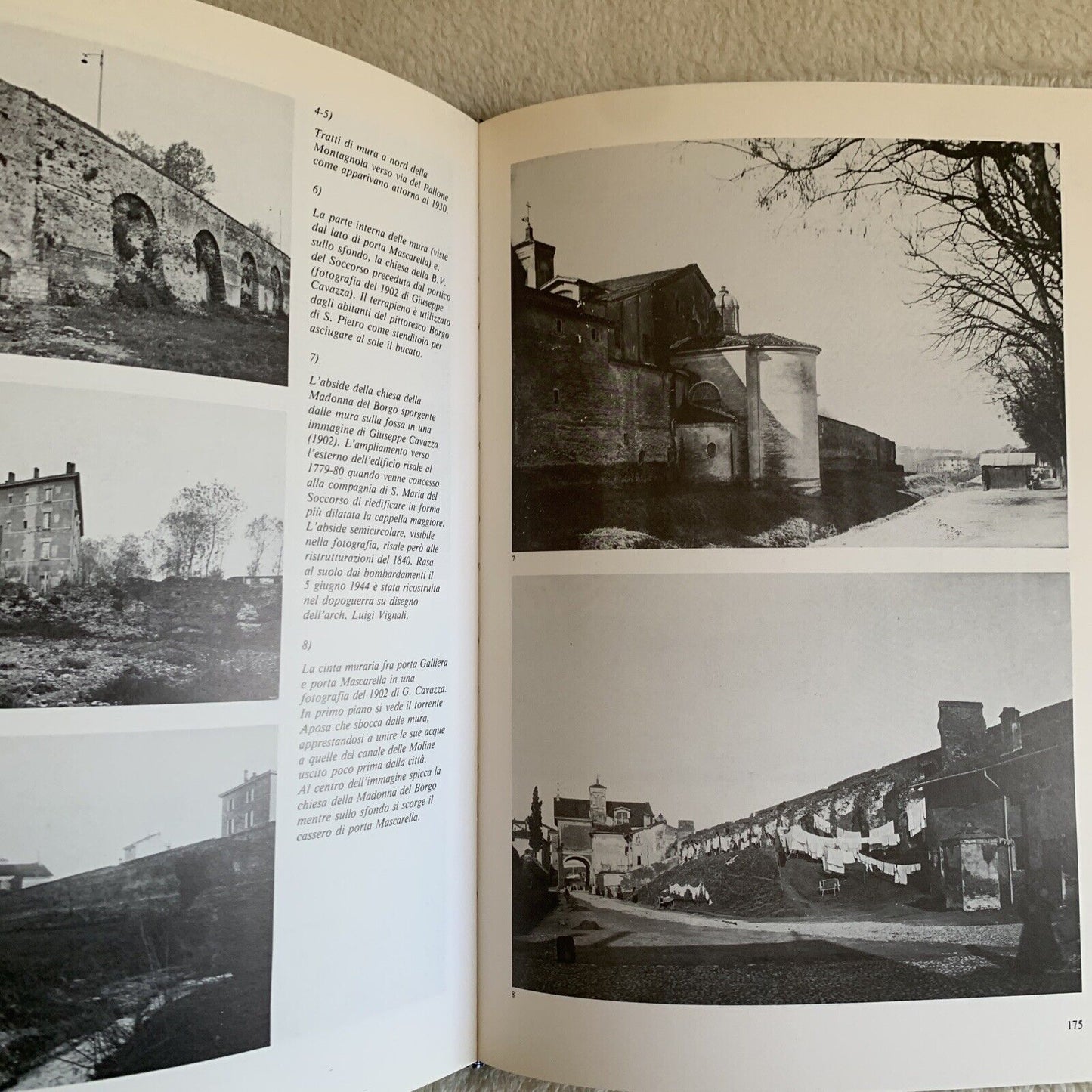 Le mura perdute - Giancarlo Roversi. Storia immagini cerchia fortificata Bologna