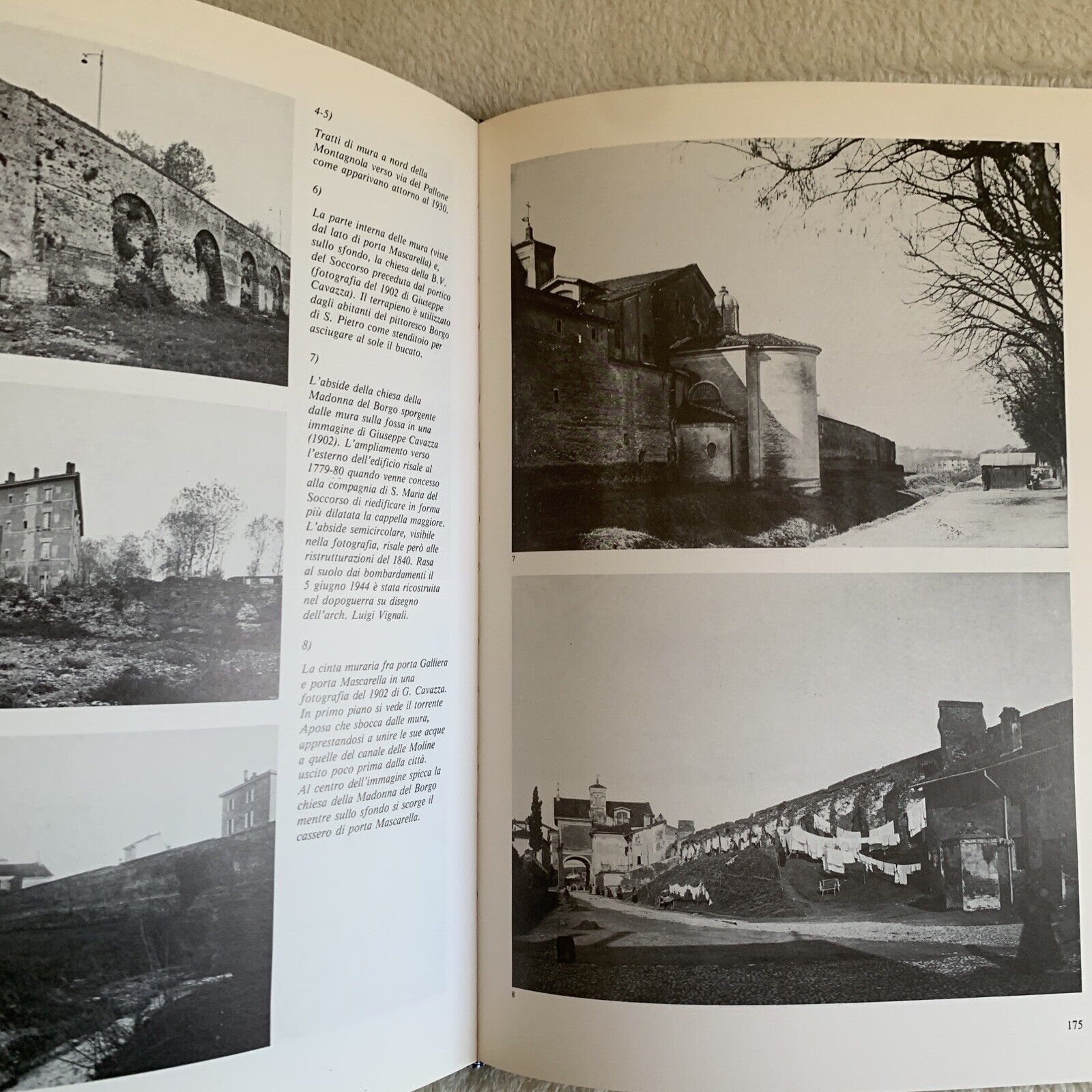 Le mura perdute - Giancarlo Roversi. Storia immagini cerchia fortificata Bologna