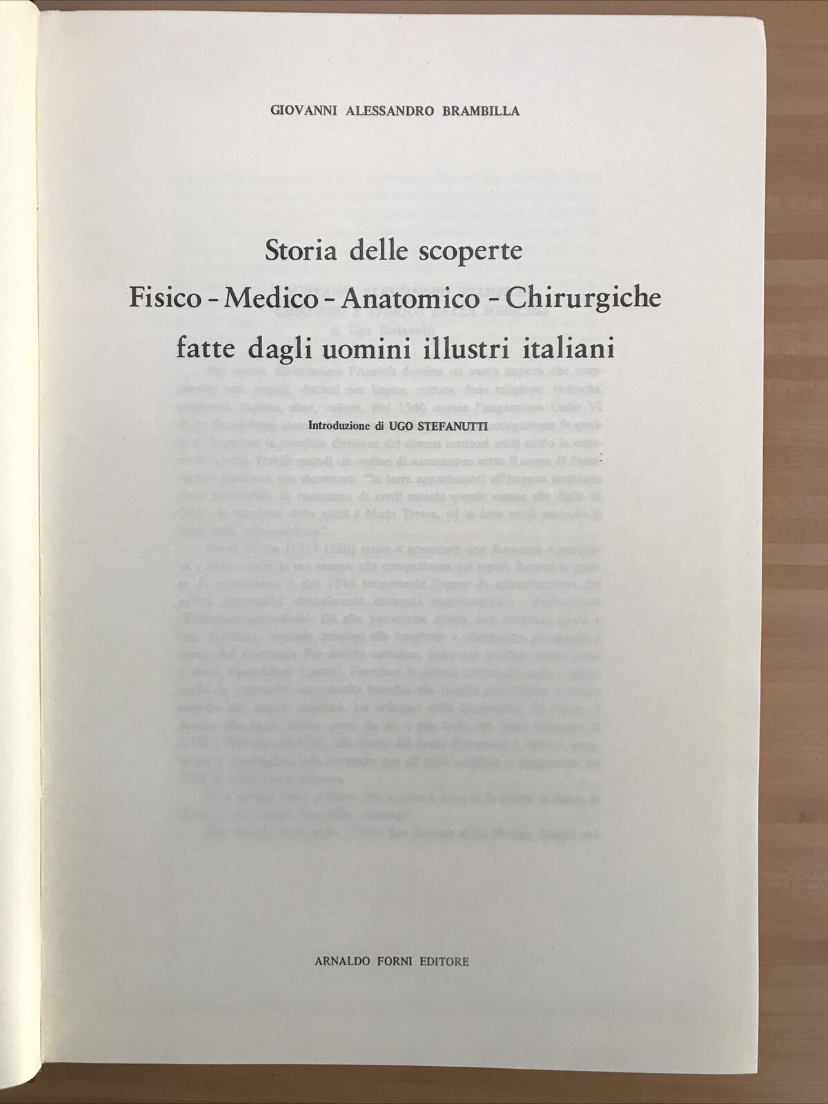 Storia Scoperte Fisic Medico Anatomico Chirurgiche illustri italiani Brambilla #