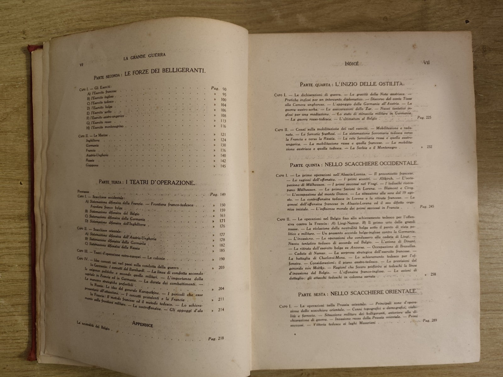 La grande guerra, Aldo Cabiati - Francesco Guidi. Sonzogno anni '20 con tavole