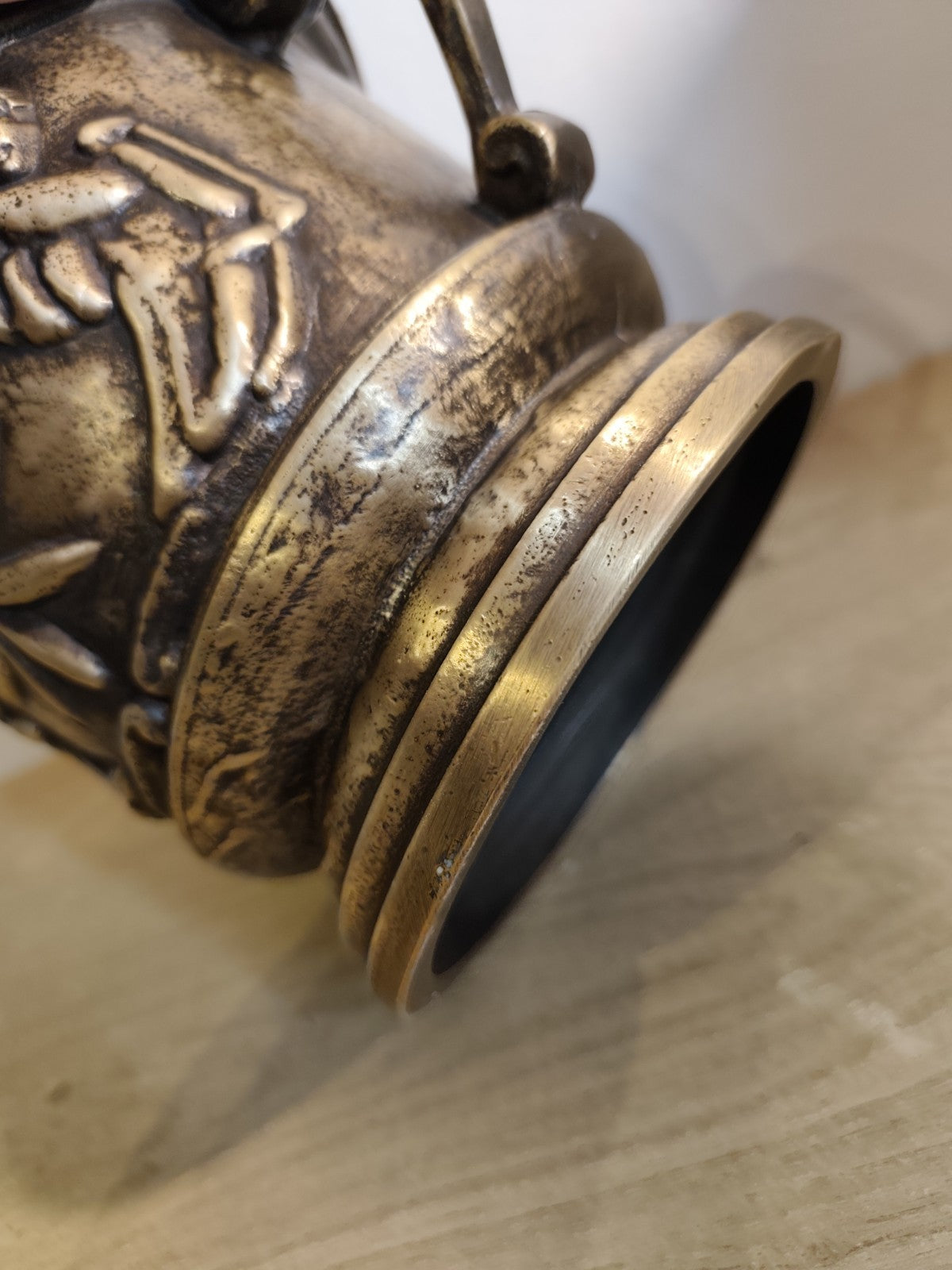 Mortaio in bronzo – Fusione su modello seicentesco, oggetto d'arredo fattura'900