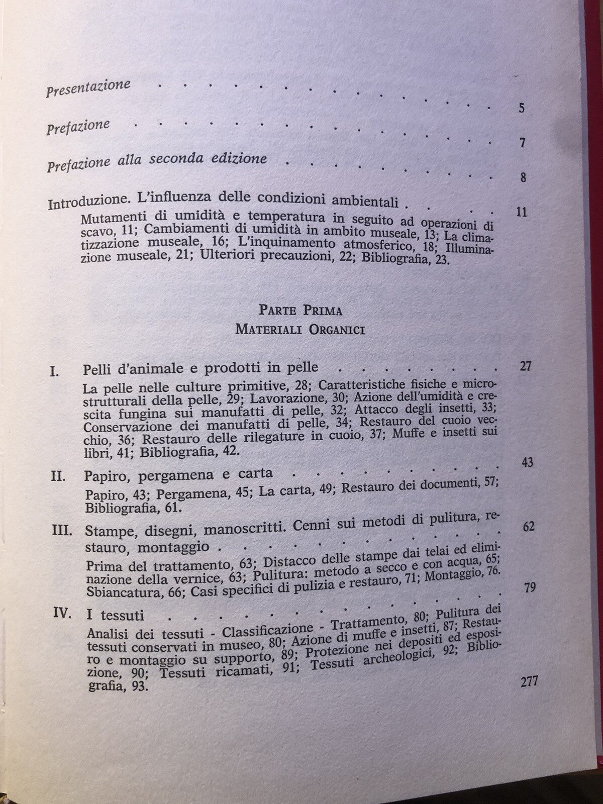Il restauro e la conservazione degli oggetti d'arte e d'antiquariato, Mursia
