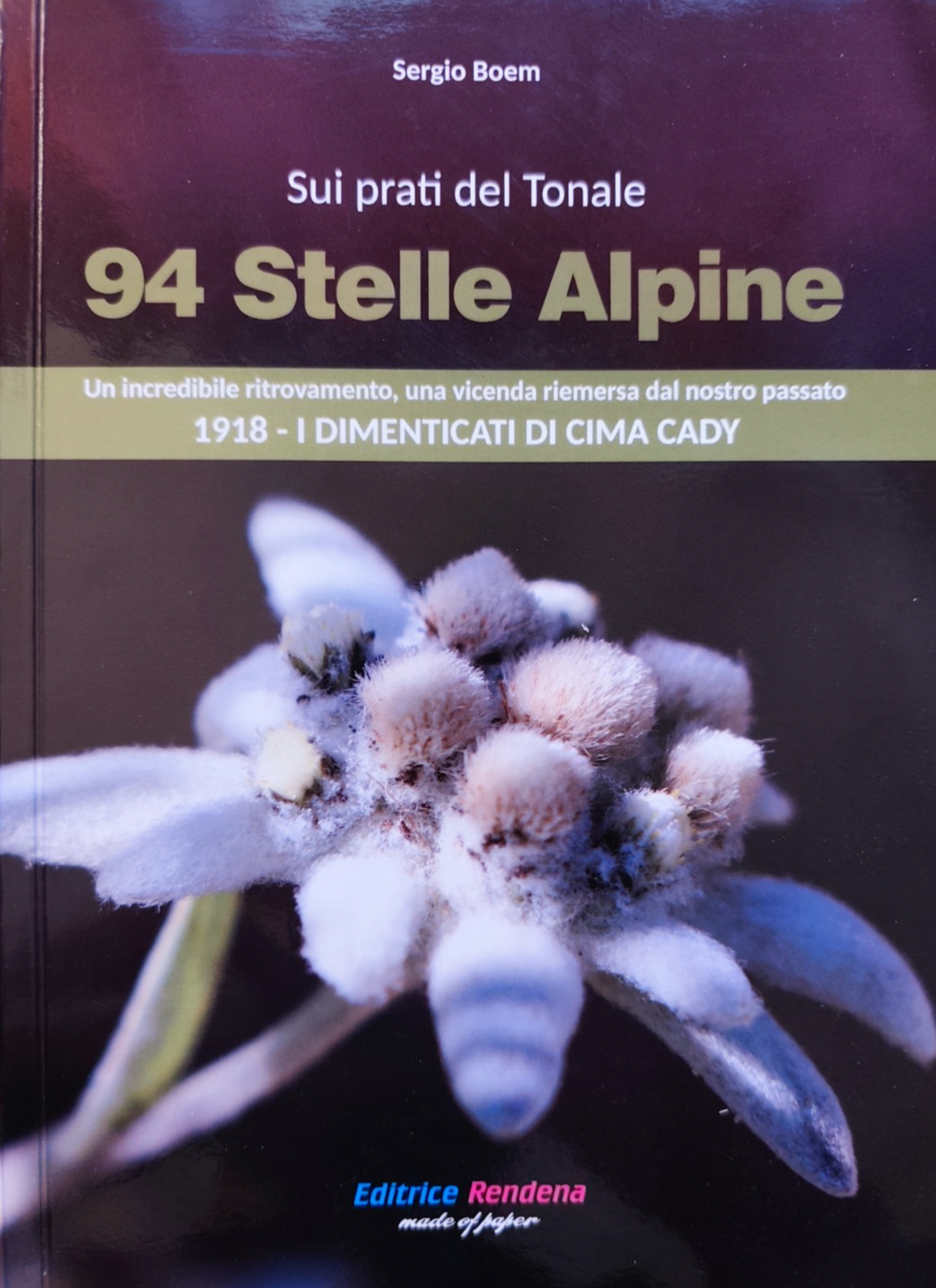 94 stelle Alpine sui prati del tonale - Sergio Boem, Rendena ed. 2021