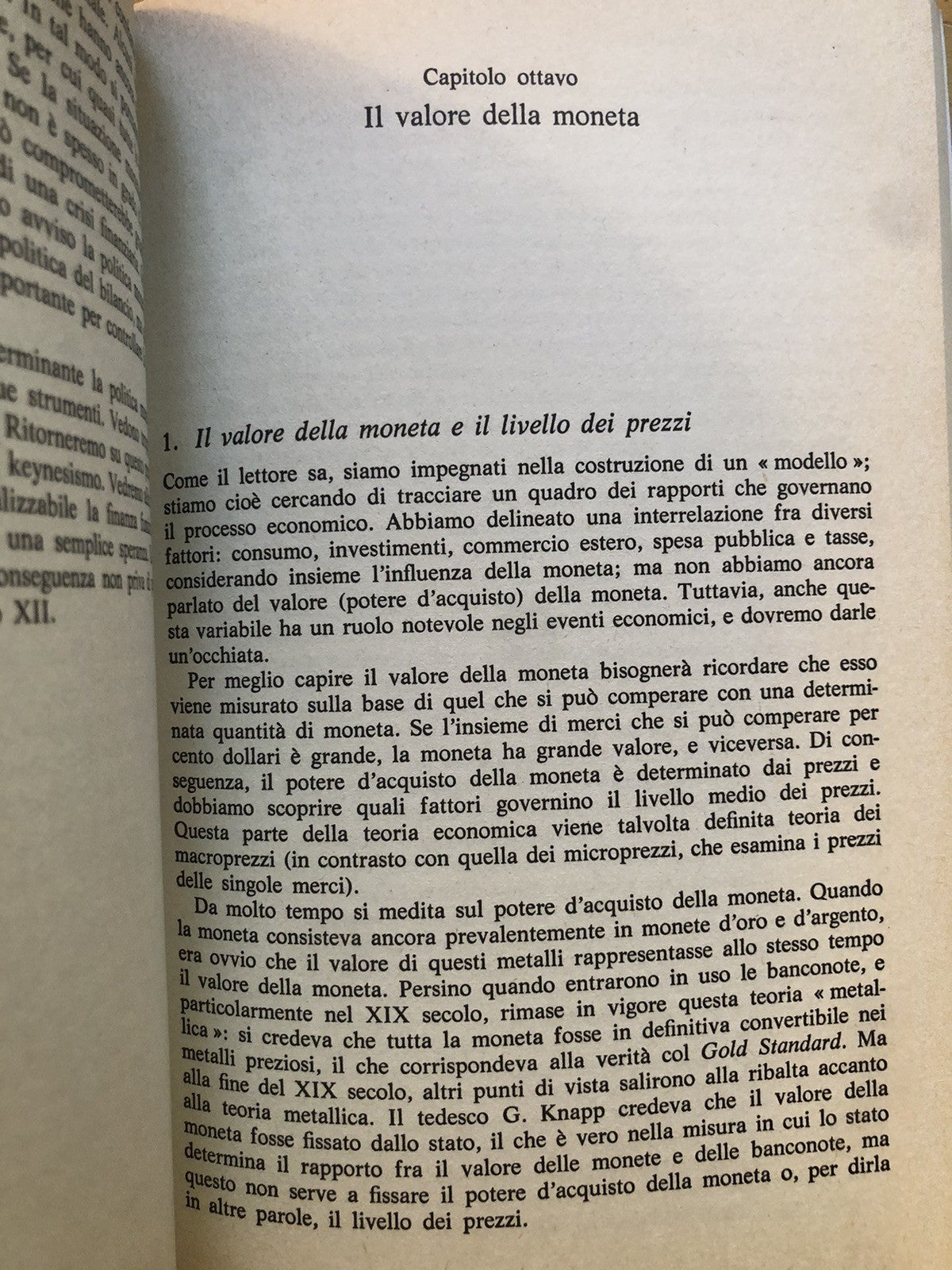 Economia moderna, Jan Pen. Mondadori 1979